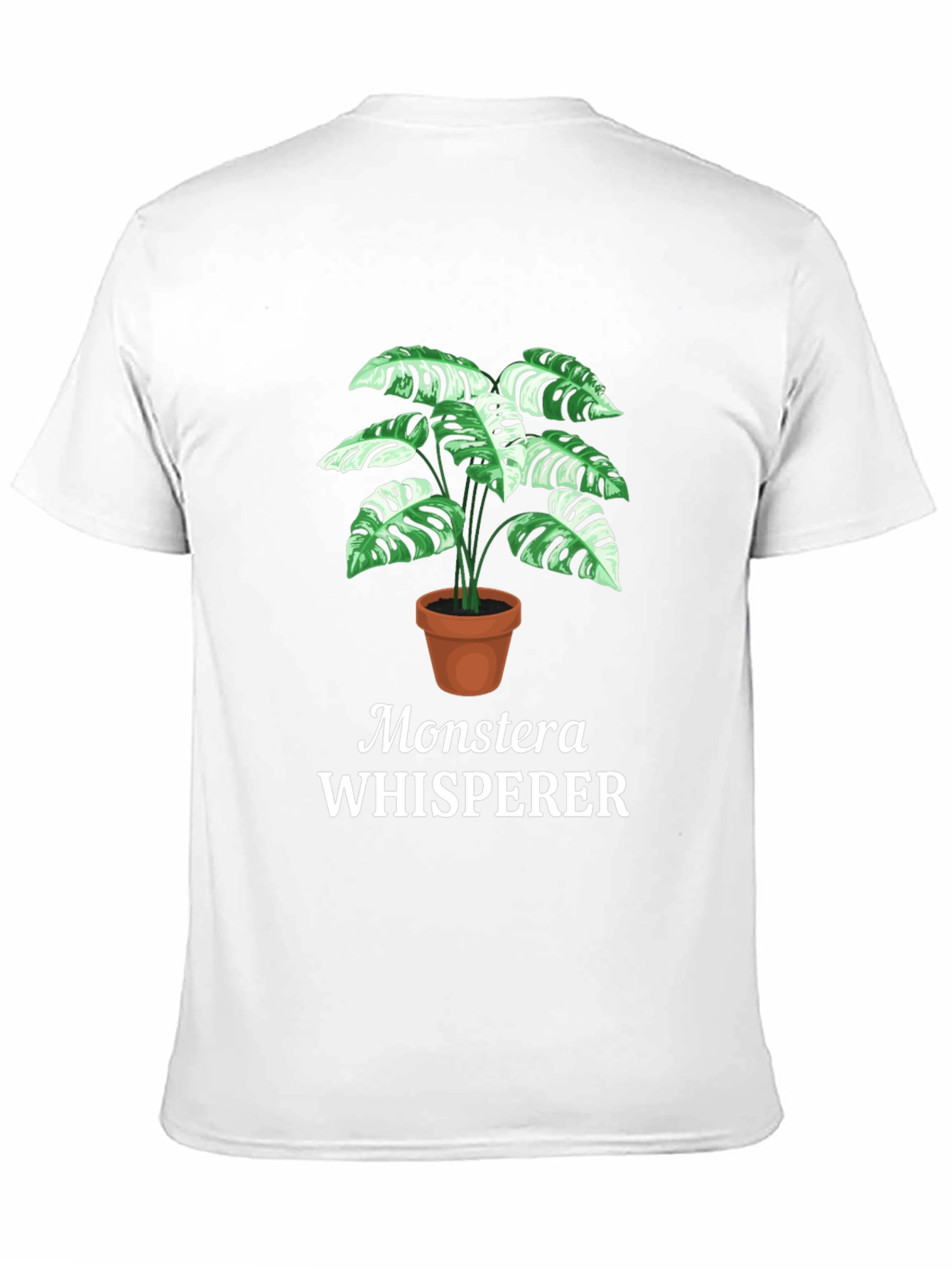 Monstera Whisperer Graphic T-Shirt - Houseplant Lover Tee