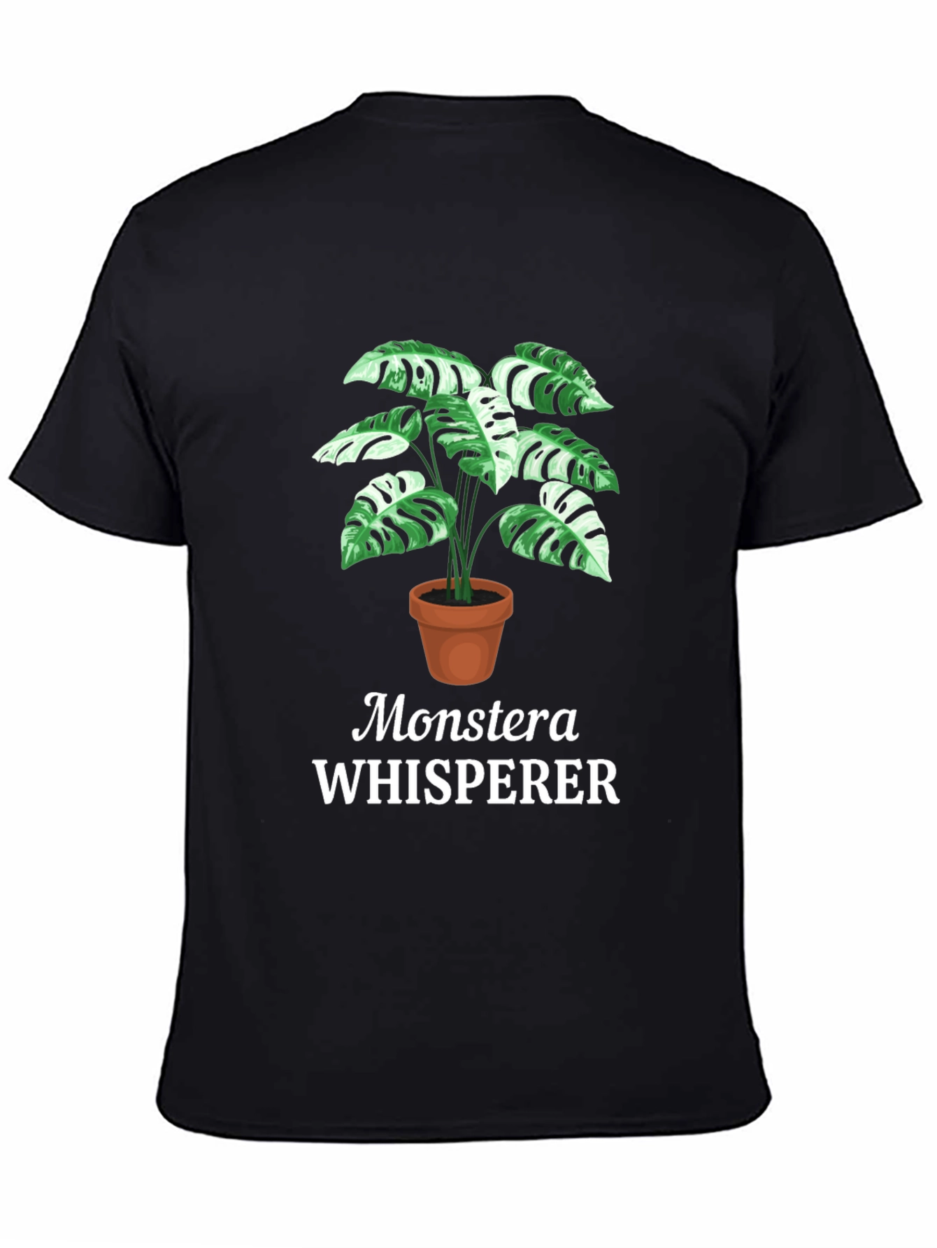 Monstera Whisperer Graphic T-Shirt - Houseplant Lover Tee