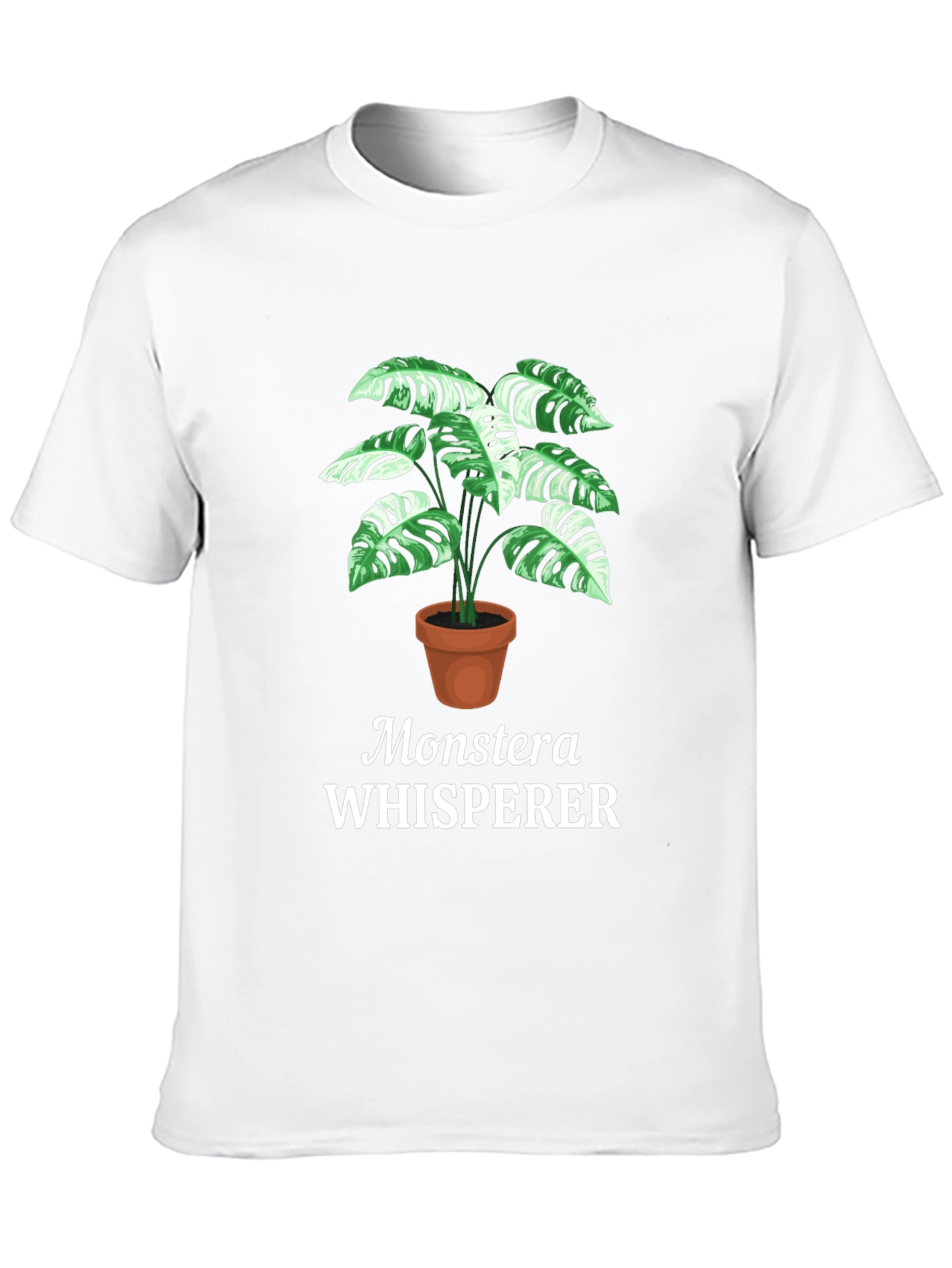 Monstera Whisperer Graphic T-Shirt - Houseplant Lover Tee
