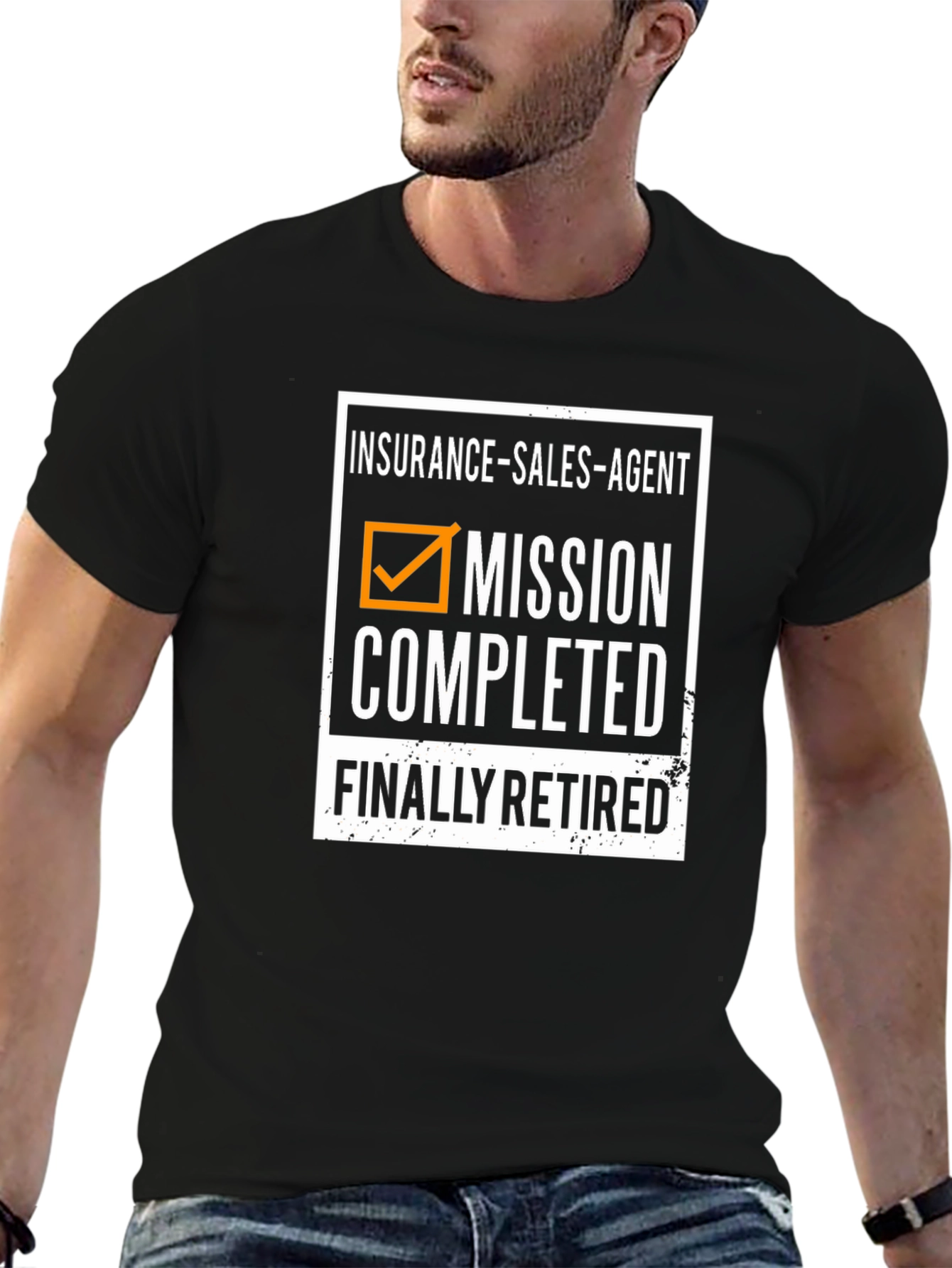 Retired Insurance Agent Mission Completed T-Shirt