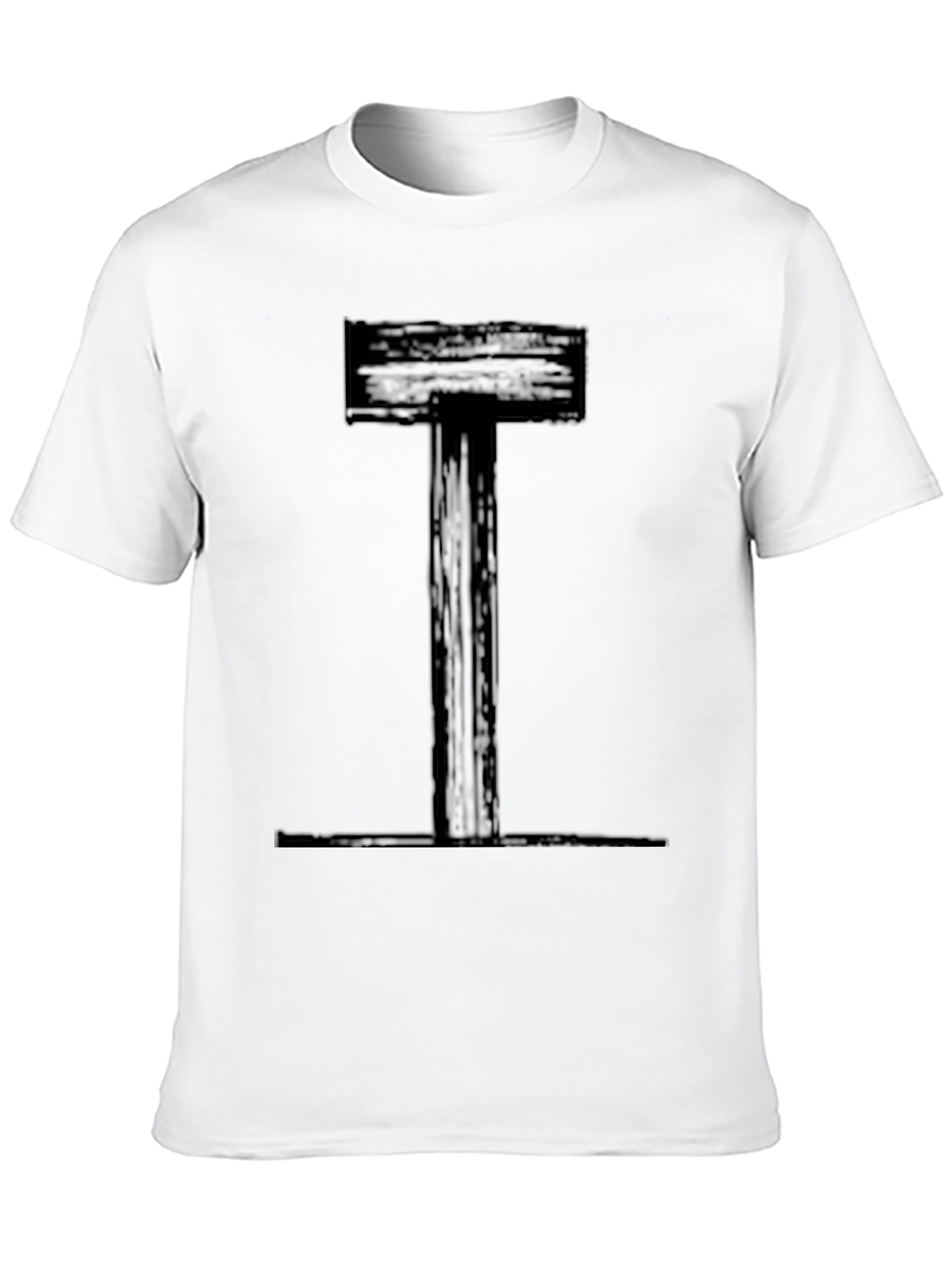 I Beam Graphic Tee - Modern Industrial Style