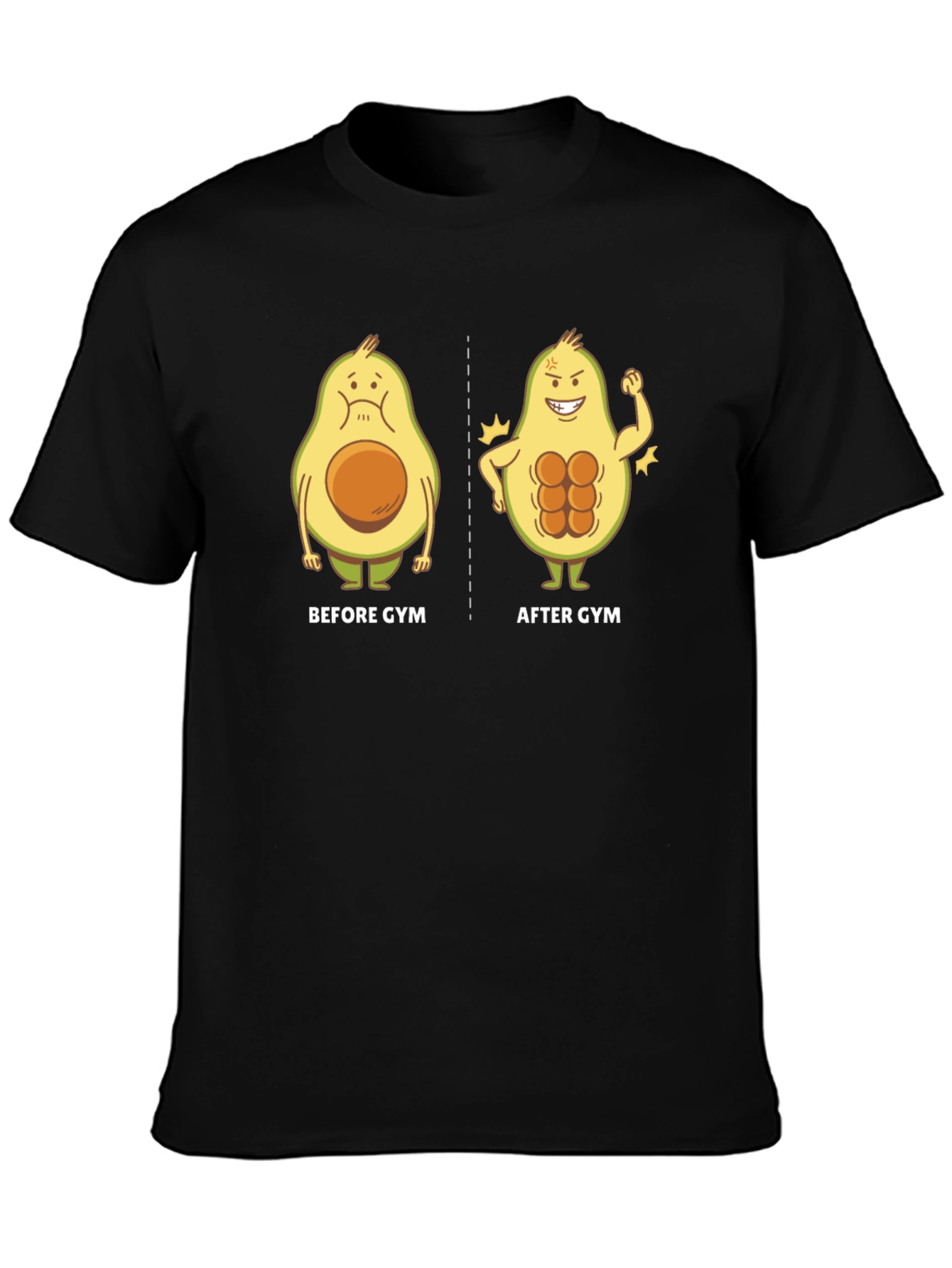 Avocado Gym Humor T-Shirt