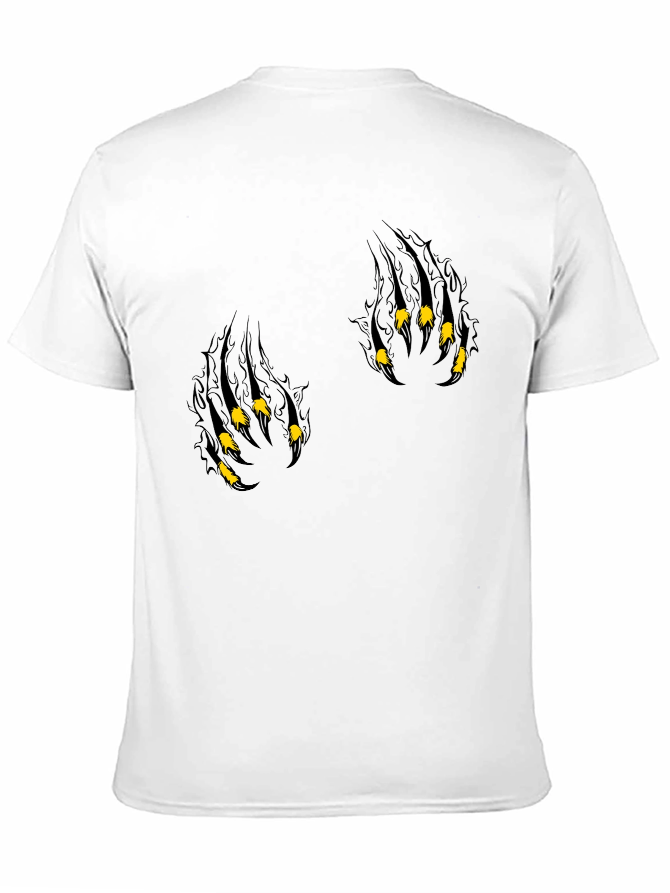Mens Black Claw Graphic Tee