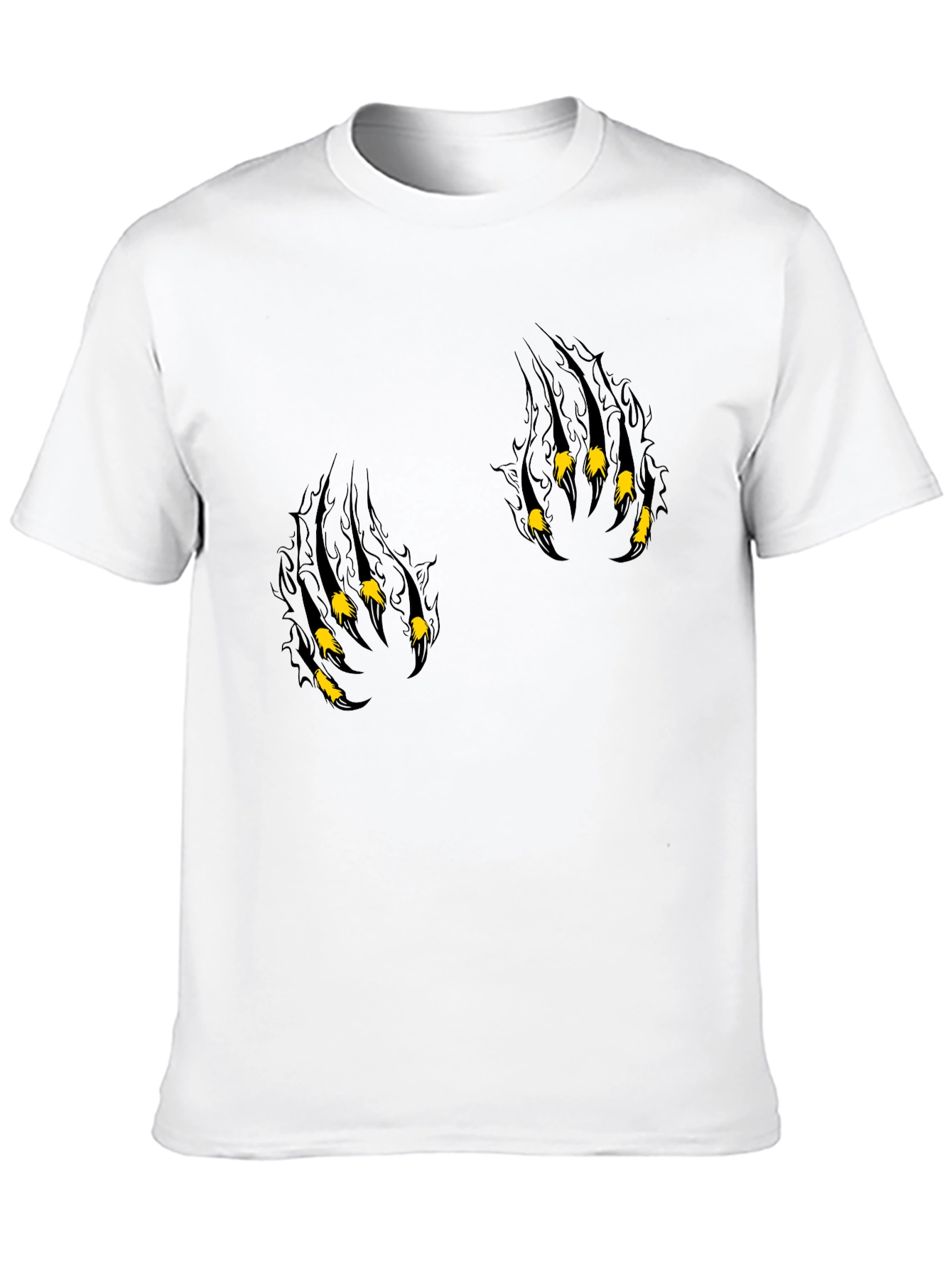 Mens Black Claw Graphic Tee