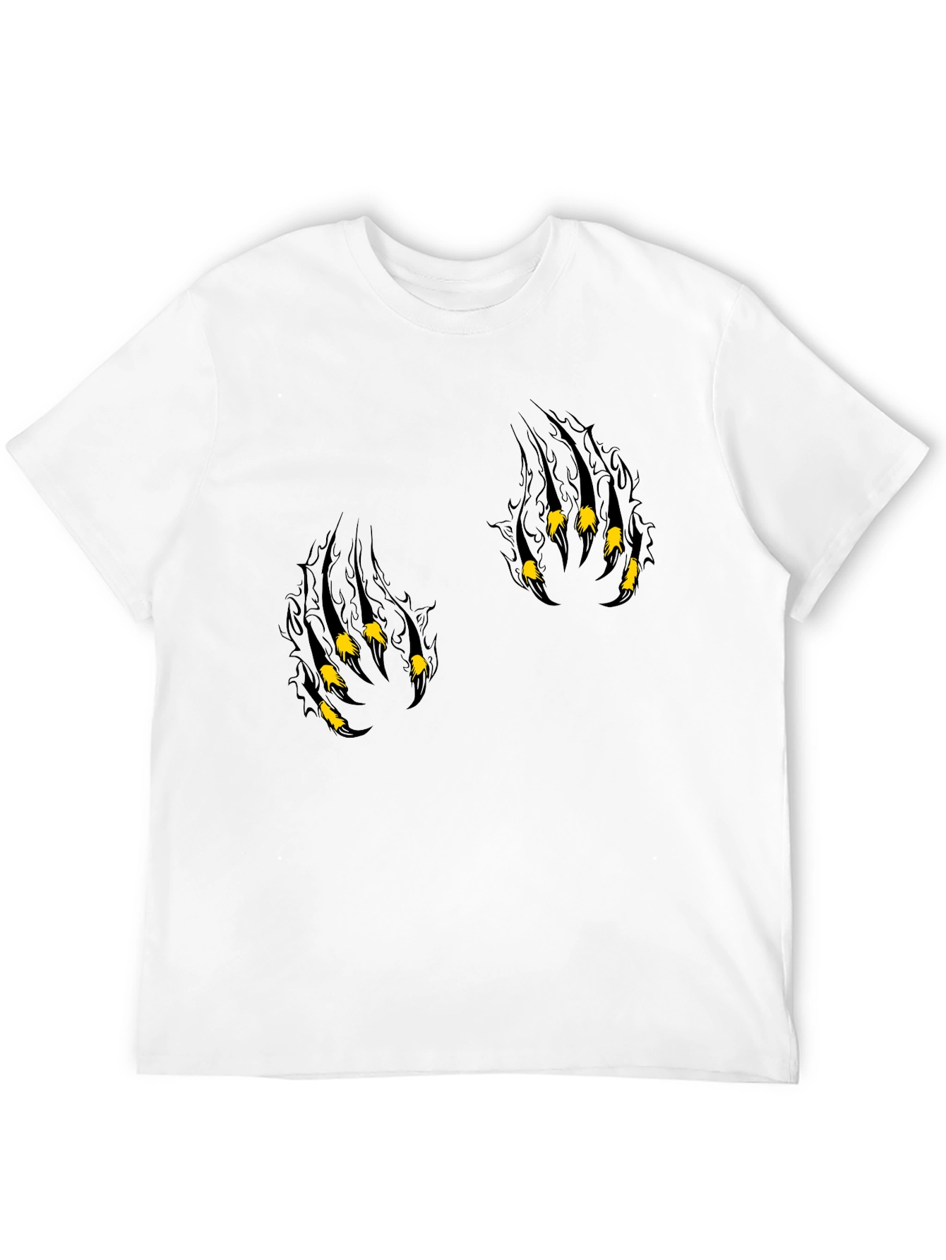 Mens Black Claw Graphic Tee