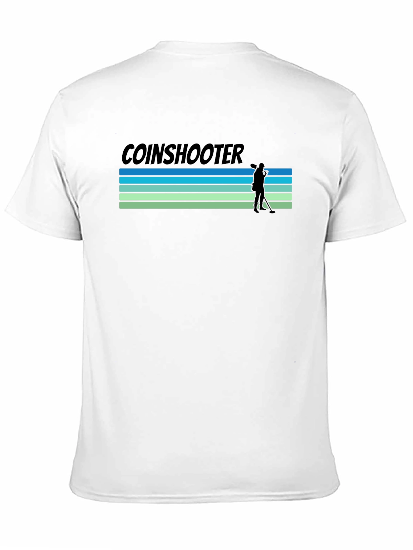Coinshooter Retro Graphic T-Shirt - Metal Detecting Tee