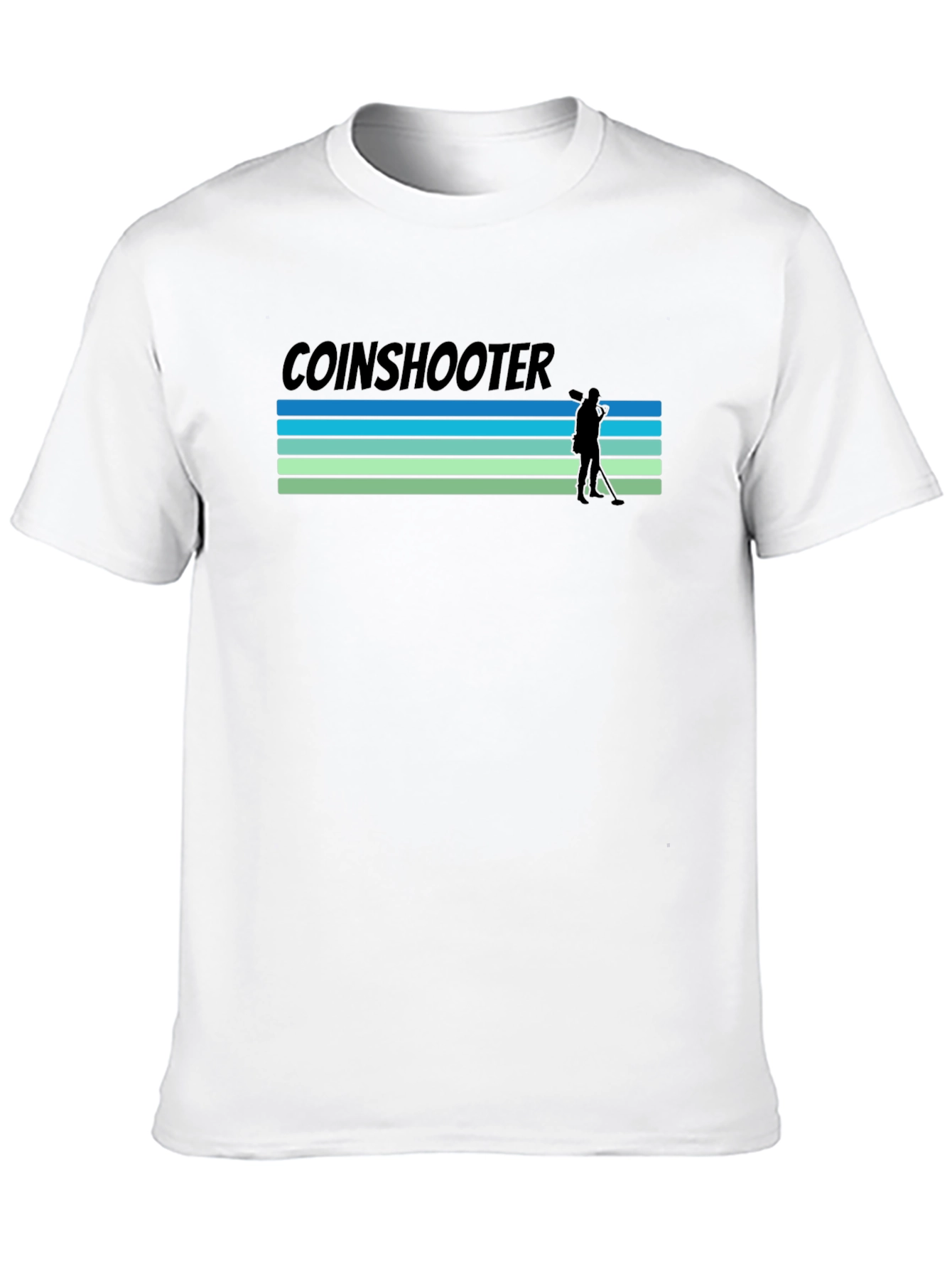 Coinshooter Retro Graphic T-Shirt - Metal Detecting Tee