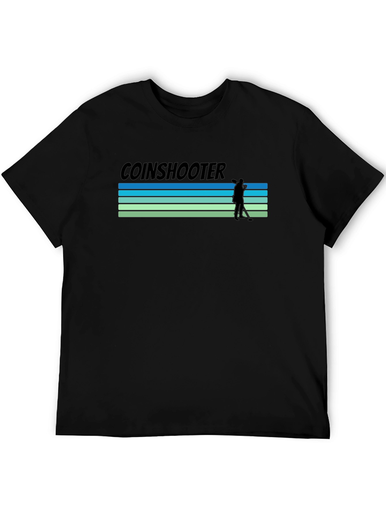 Coinshooter Retro Graphic T-Shirt - Metal Detecting Tee