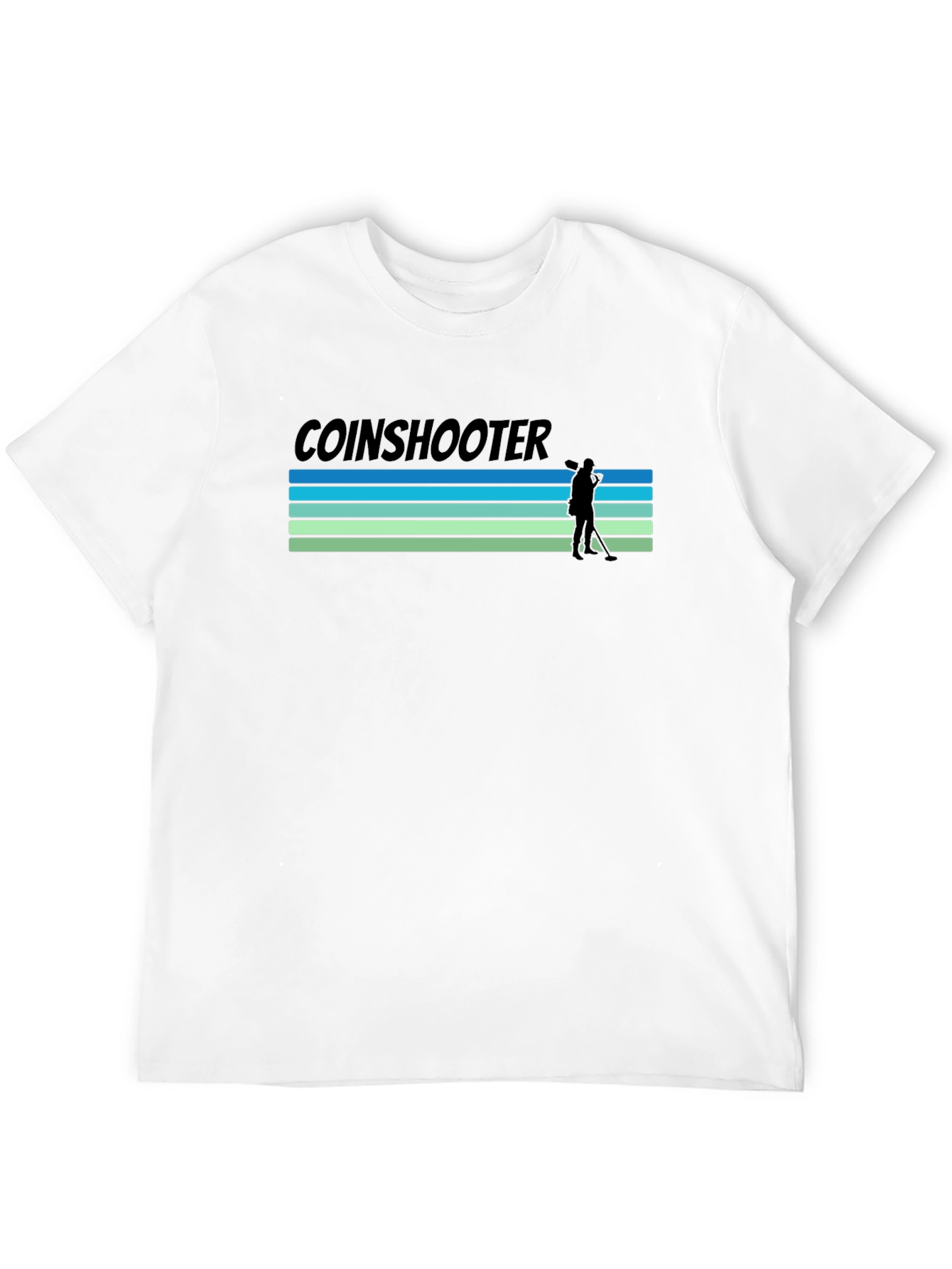Coinshooter Retro Graphic T-Shirt - Metal Detecting Tee