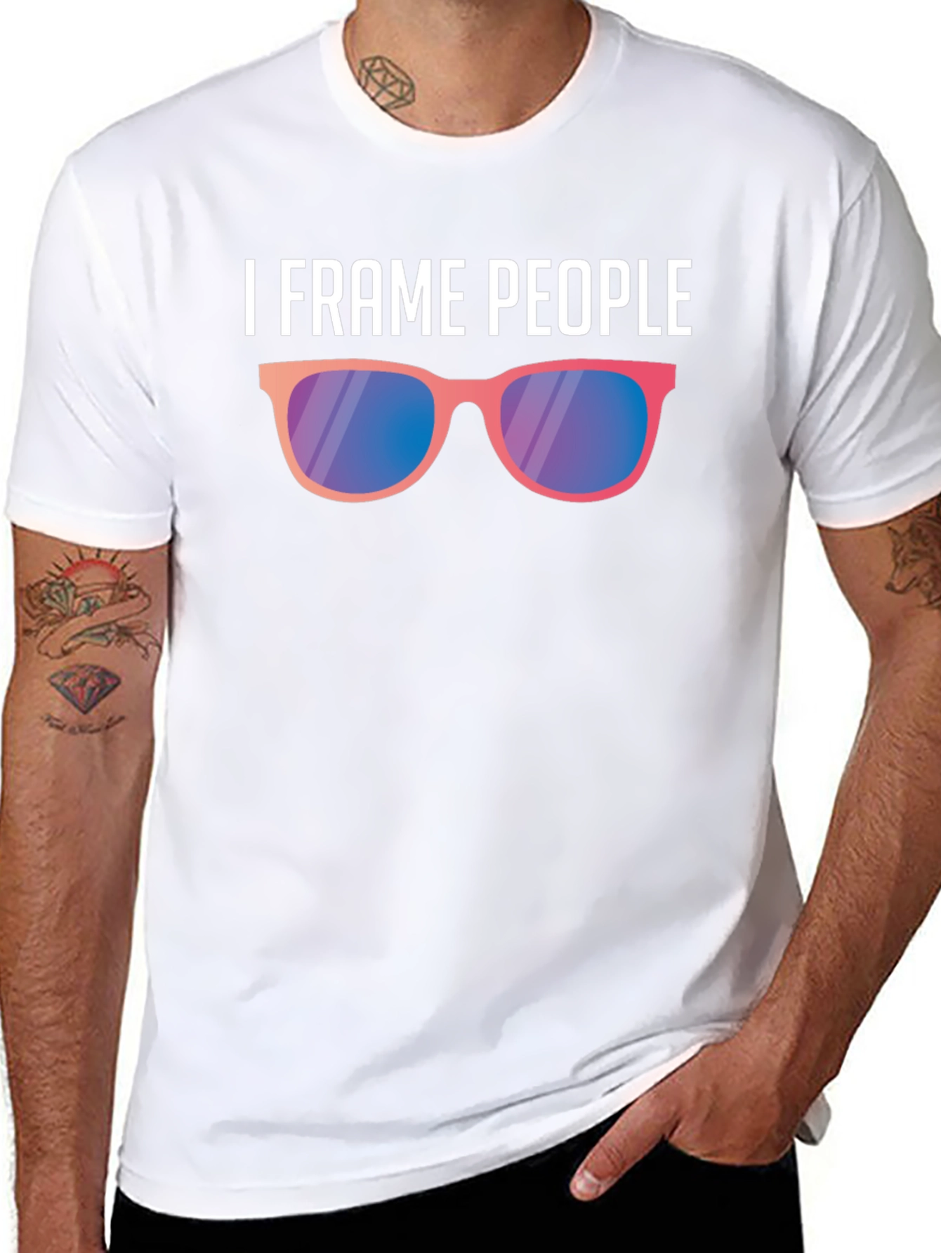 I Frame People Graphic T-Shirt