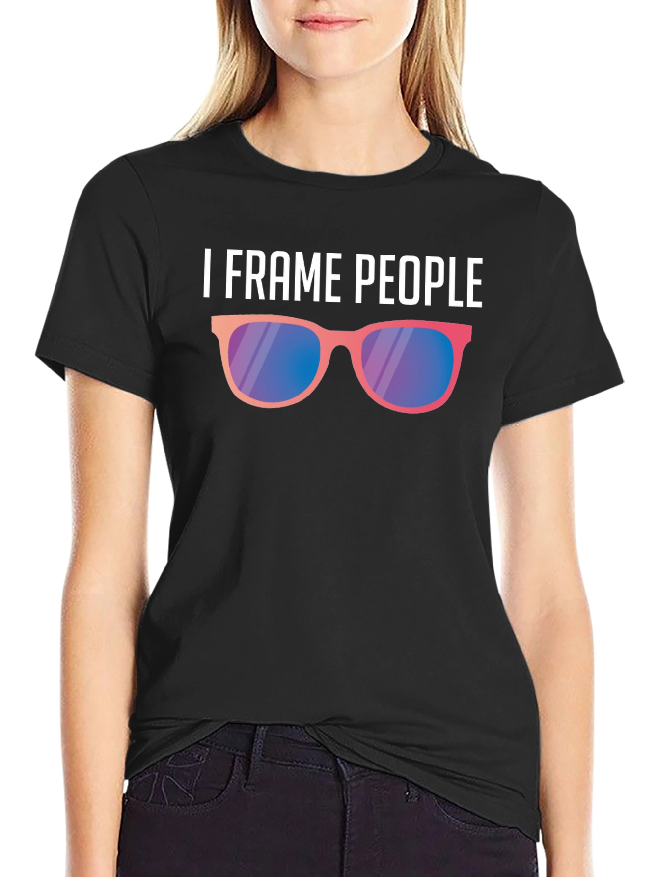 I Frame People Graphic T-Shirt