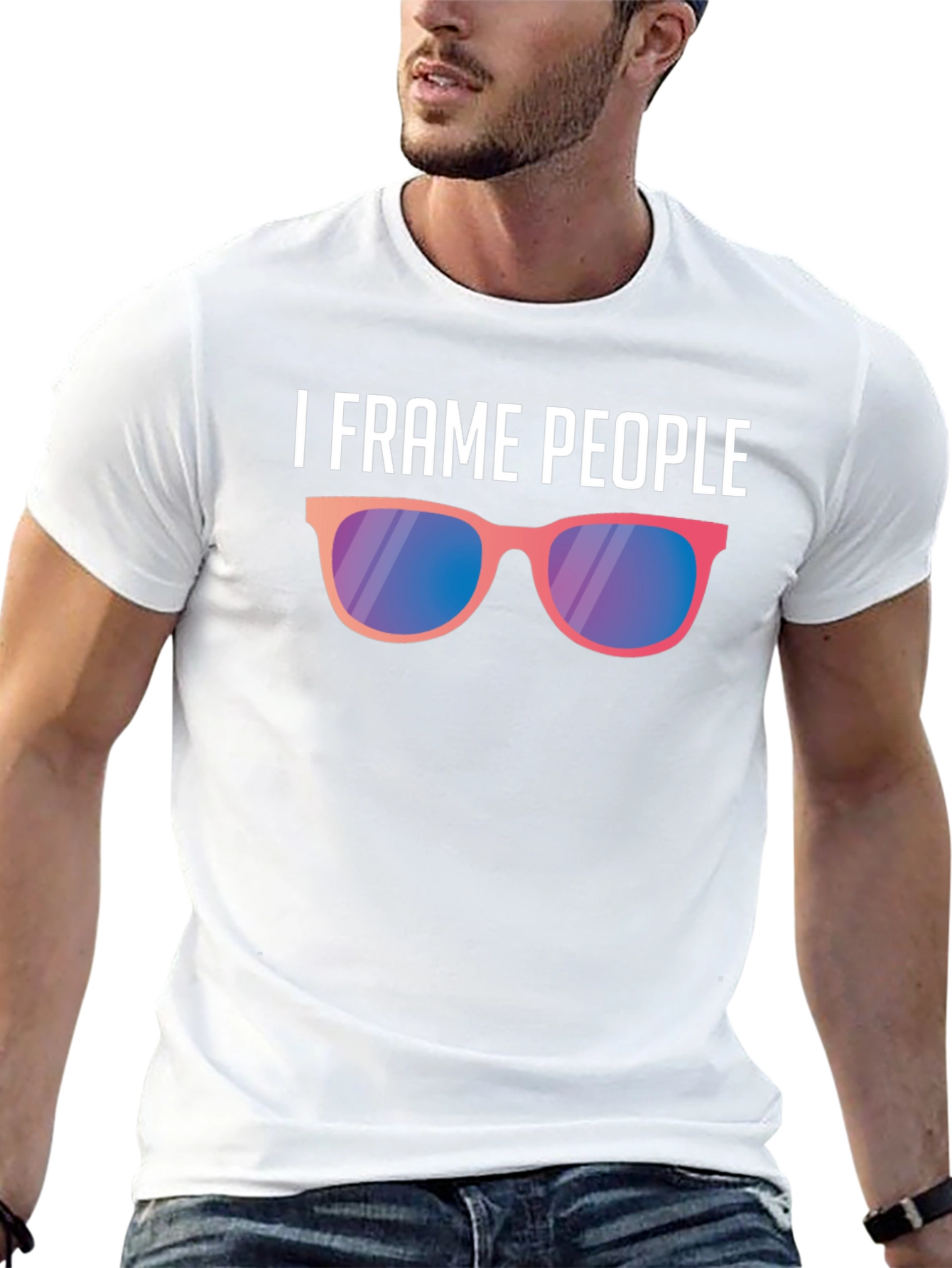 I Frame People Graphic T-Shirt