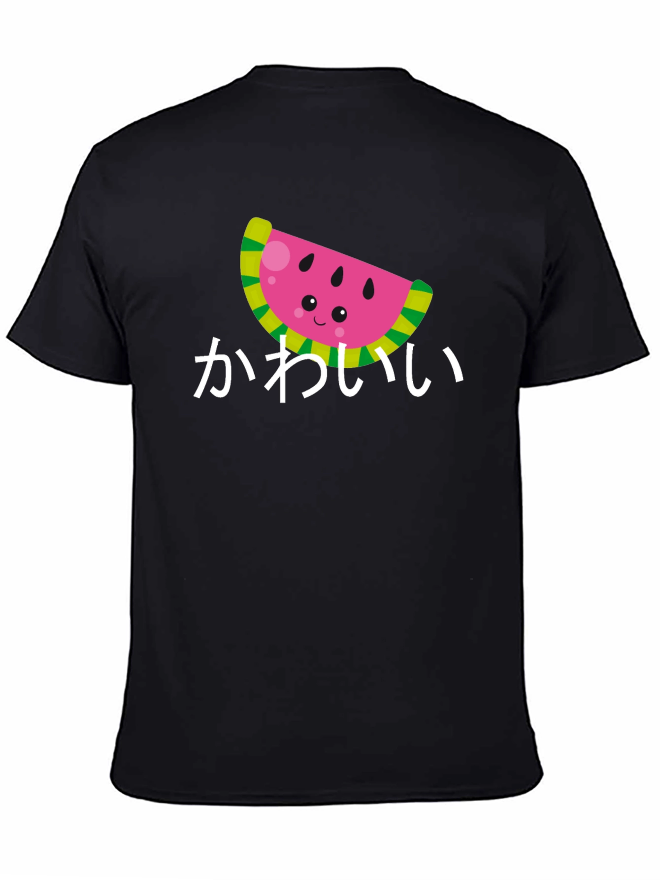 Kawaii Watermelon Graphic T-Shirt