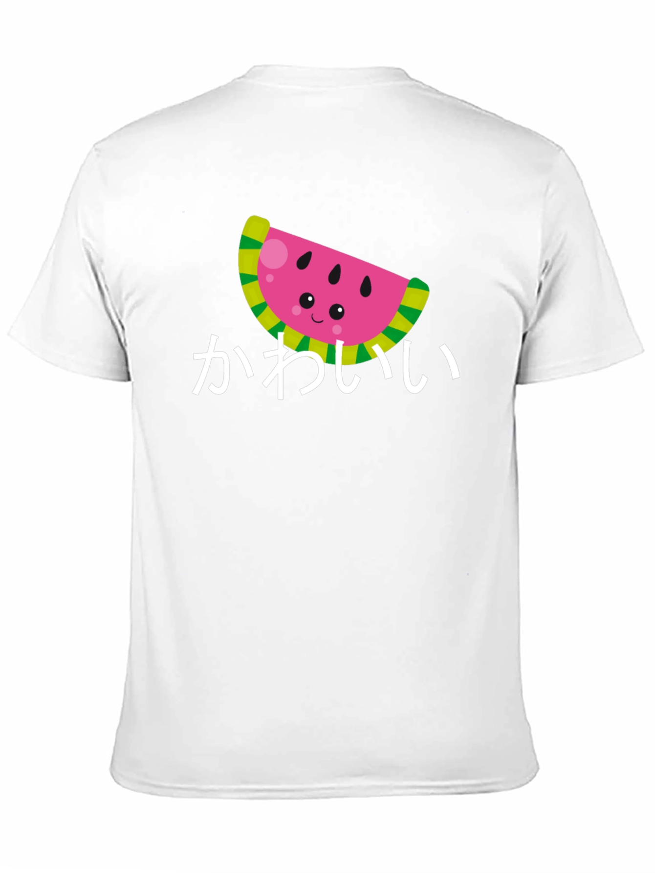 Kawaii Watermelon Graphic T-Shirt