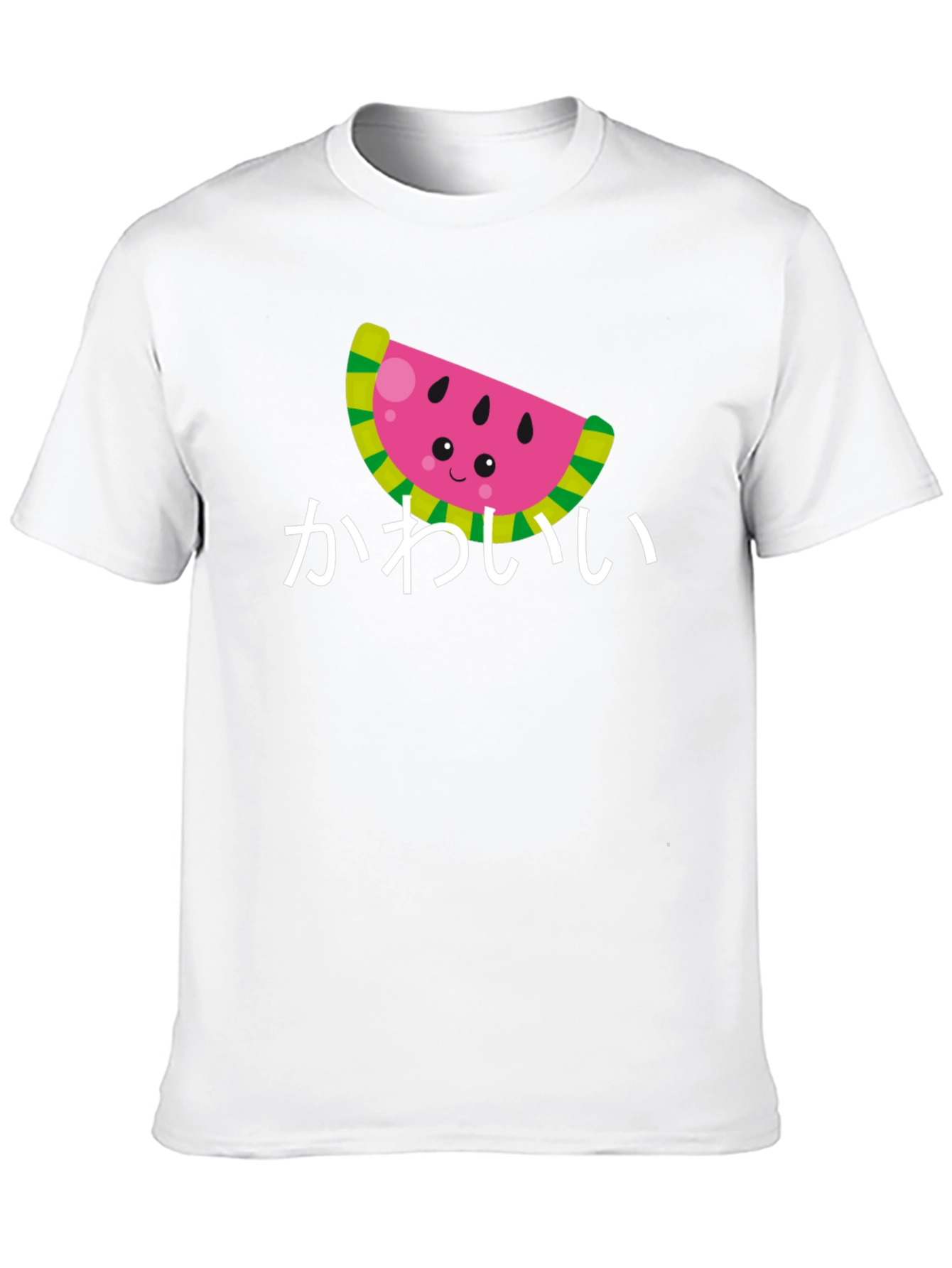 Kawaii Watermelon Graphic T-Shirt
