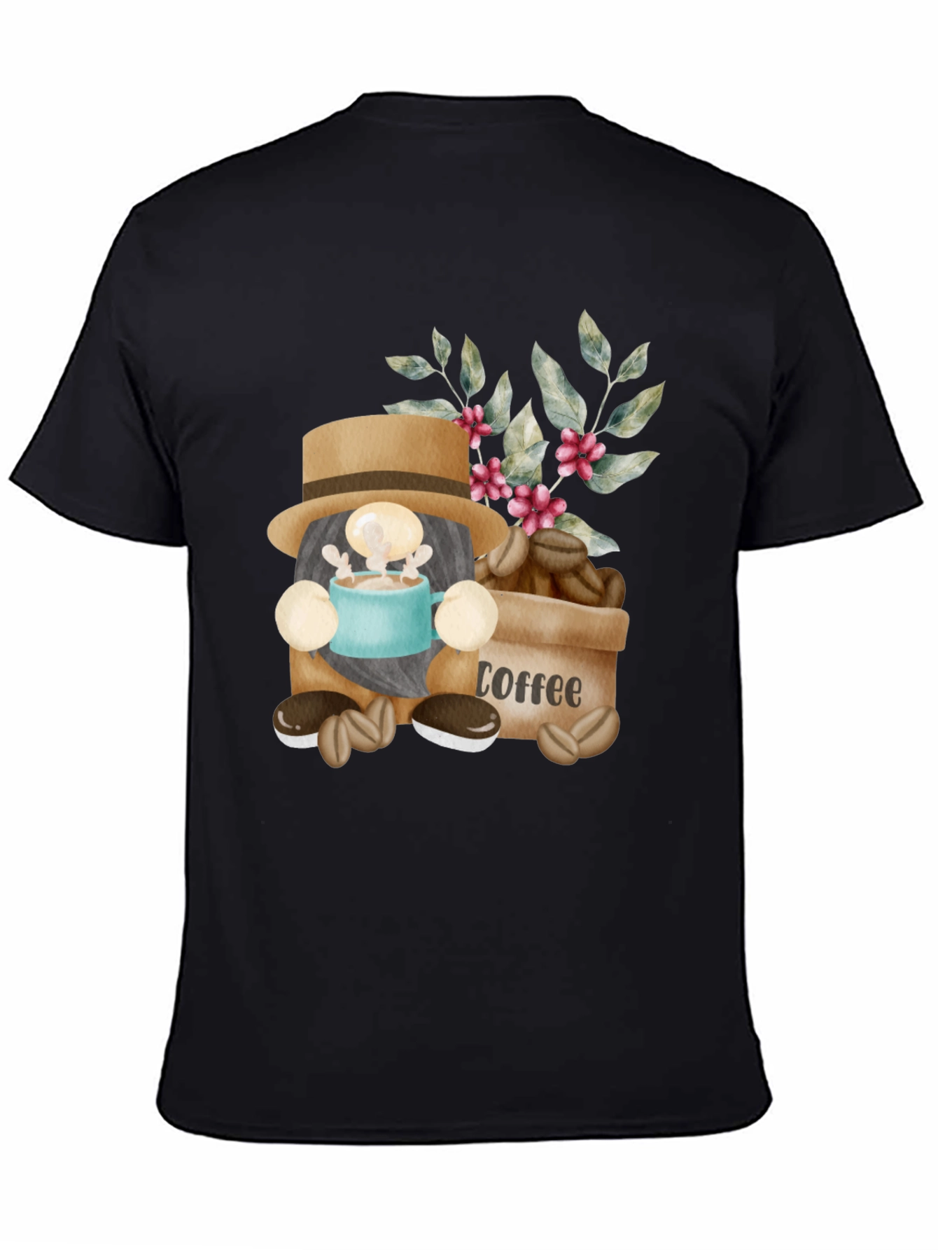 Coffee Gnome T-Shirt - Funny Coffee Lover Tee
