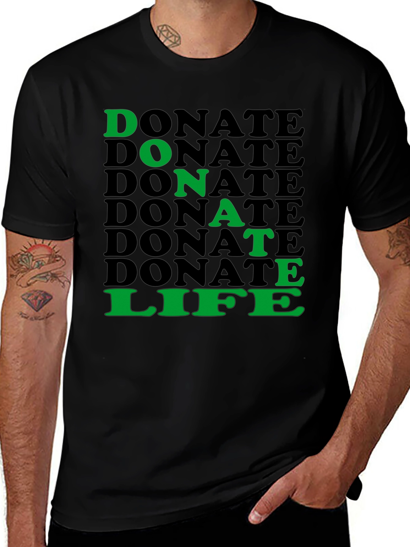 Donate Life T-Shirt - Organ Donation Awareness Tee