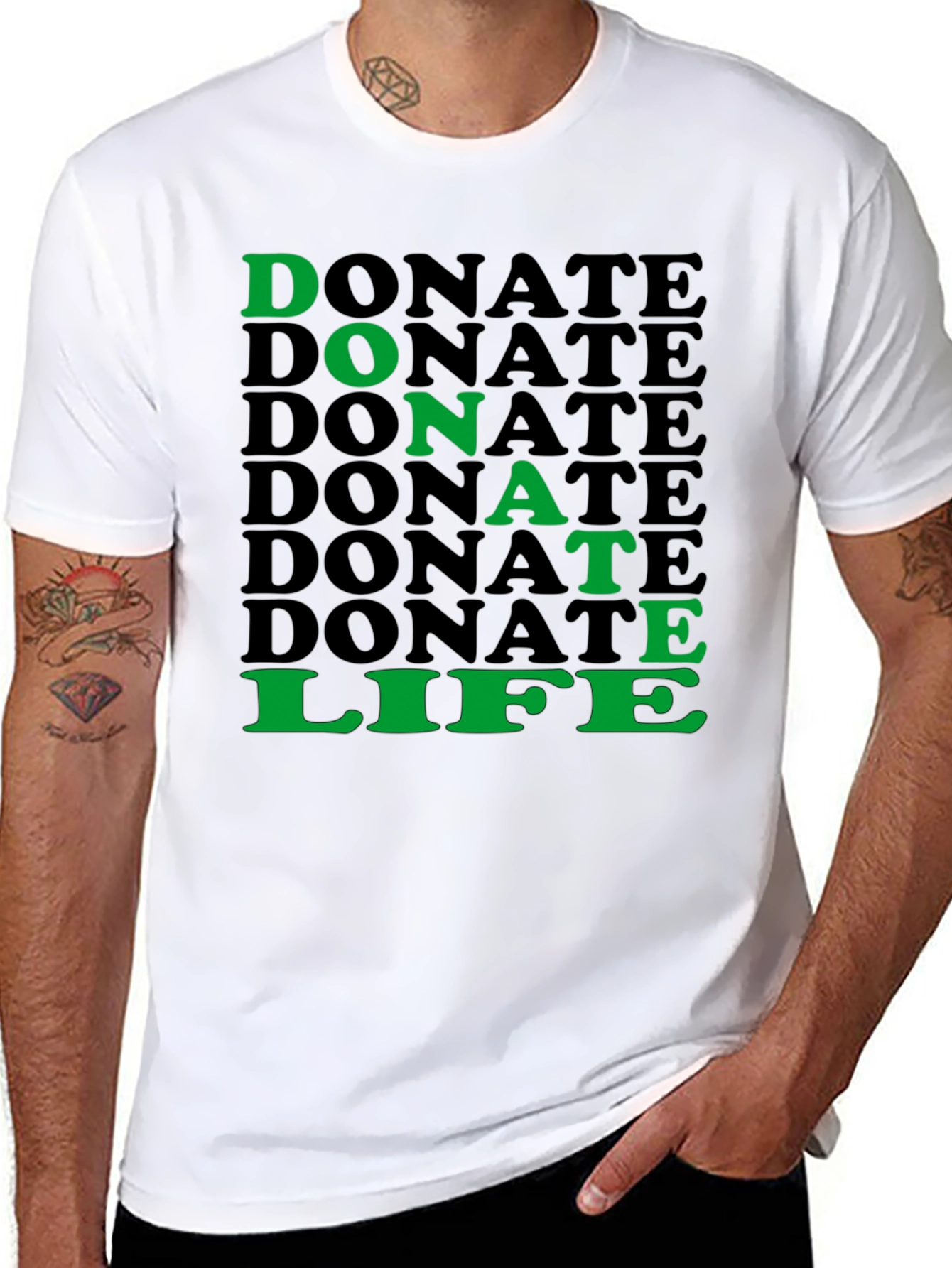 Donate Life T-Shirt - Organ Donation Awareness Tee