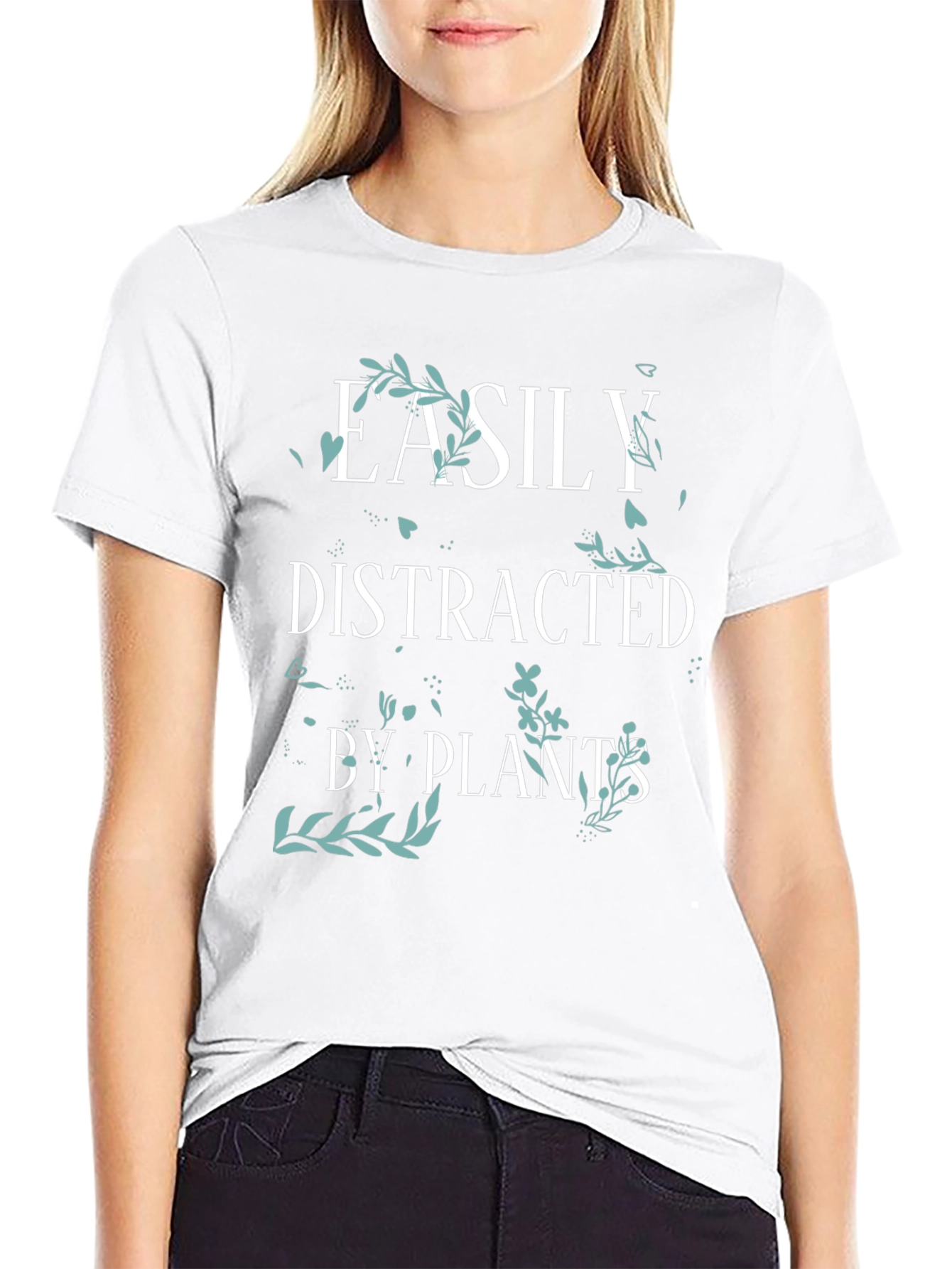 Easily Distracted by Plants Graphic Tee