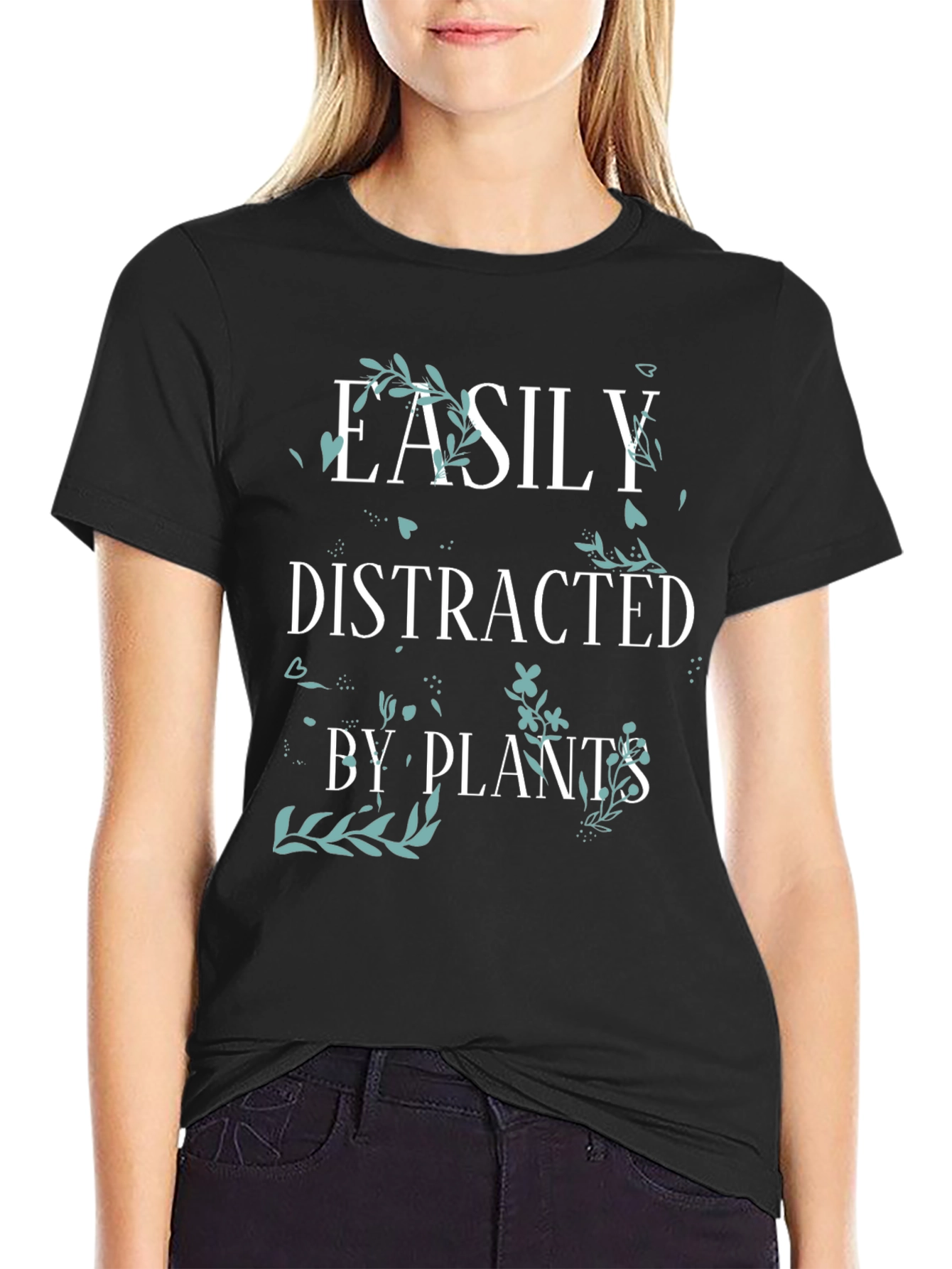 Easily Distracted by Plants Graphic Tee