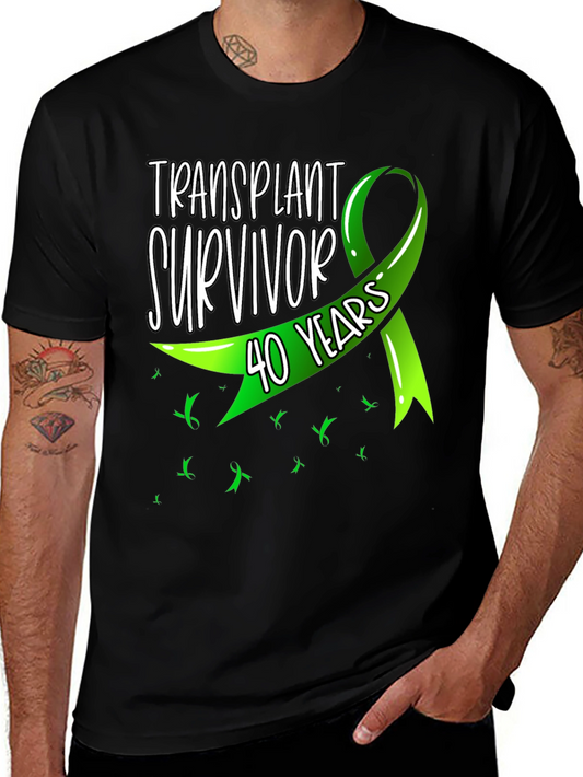 Transplant Survivor 40 Years T-Shirt
