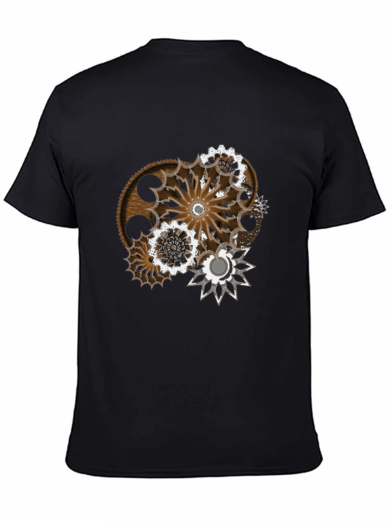 Steampunk Gear Graphic T-Shirt - Unique Design