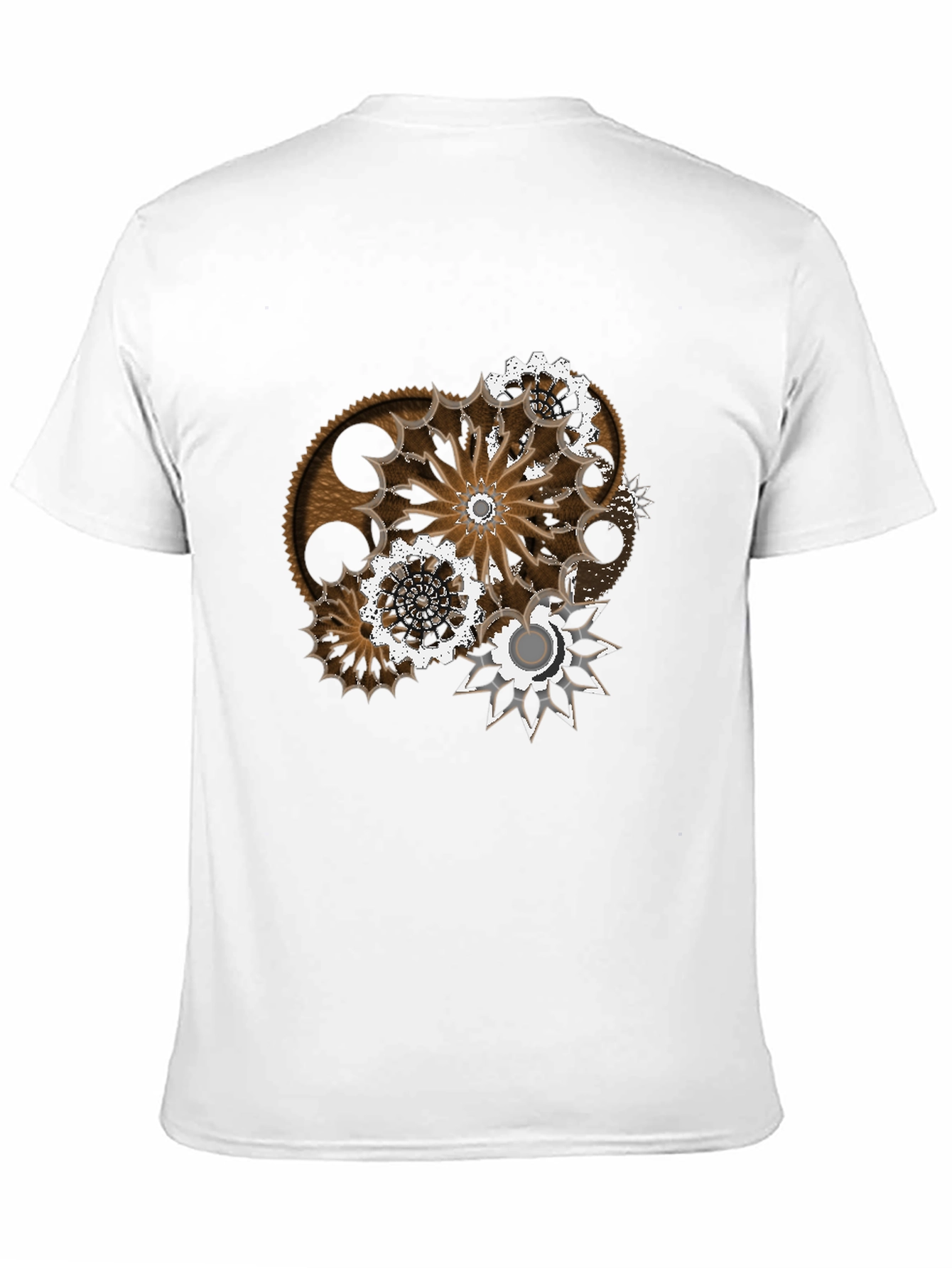 Steampunk Gear Graphic T-Shirt - Unique Design