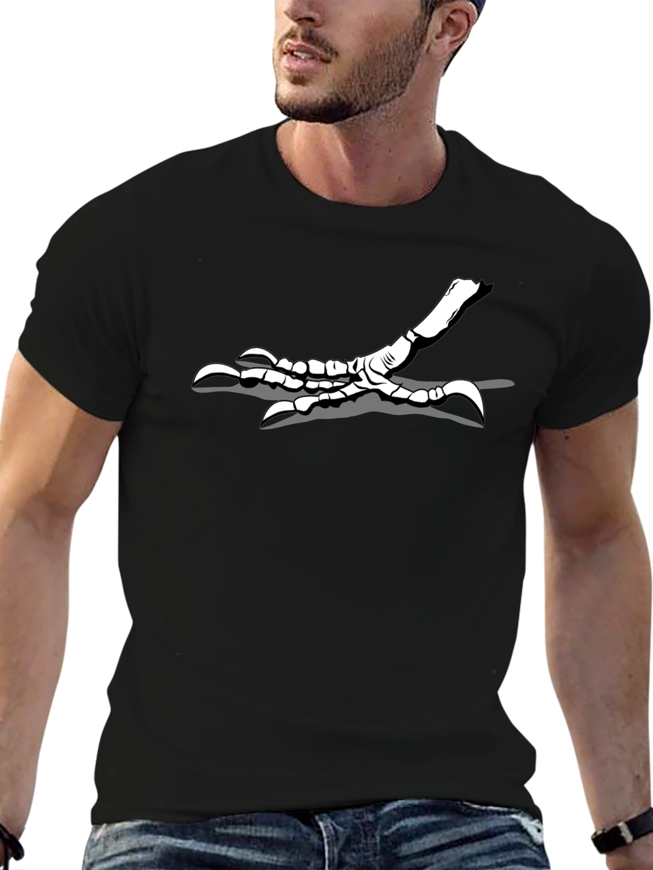 Raven Talon Graphic Tee - Mens Black T-Shirt