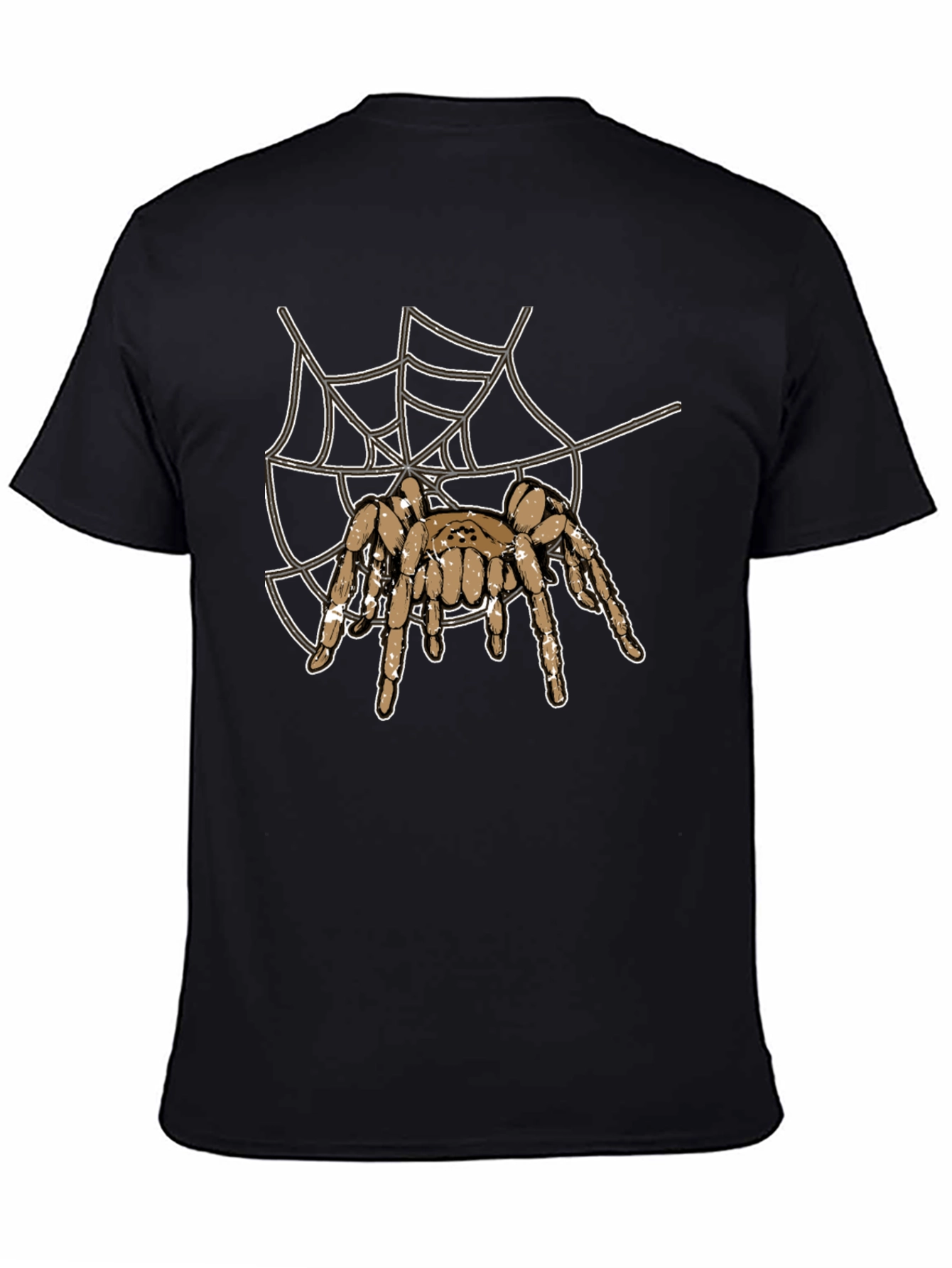 Spider Web Graphic T-Shirt - Halloween Special