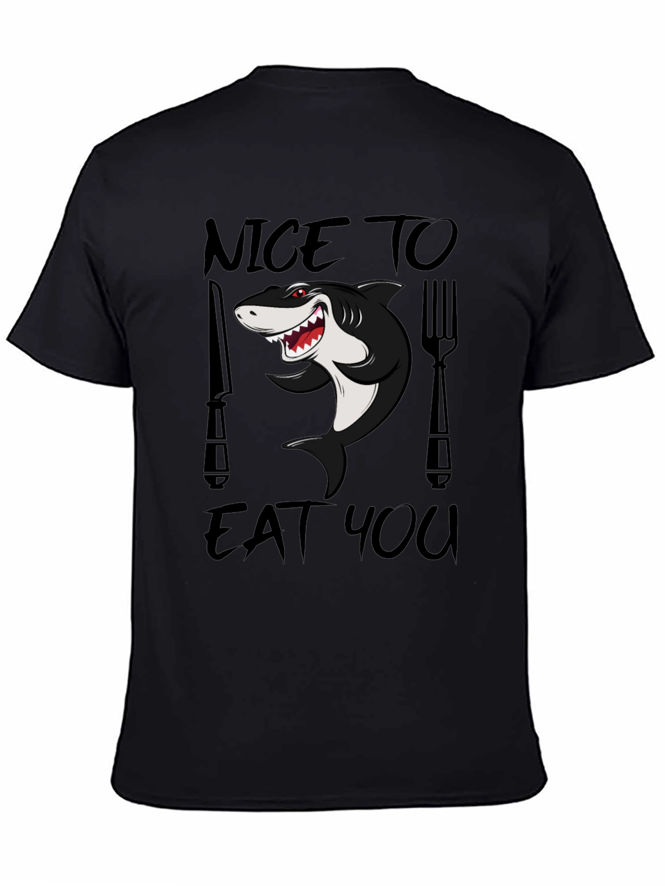 Nice to Eat You Shark Graphic Tee