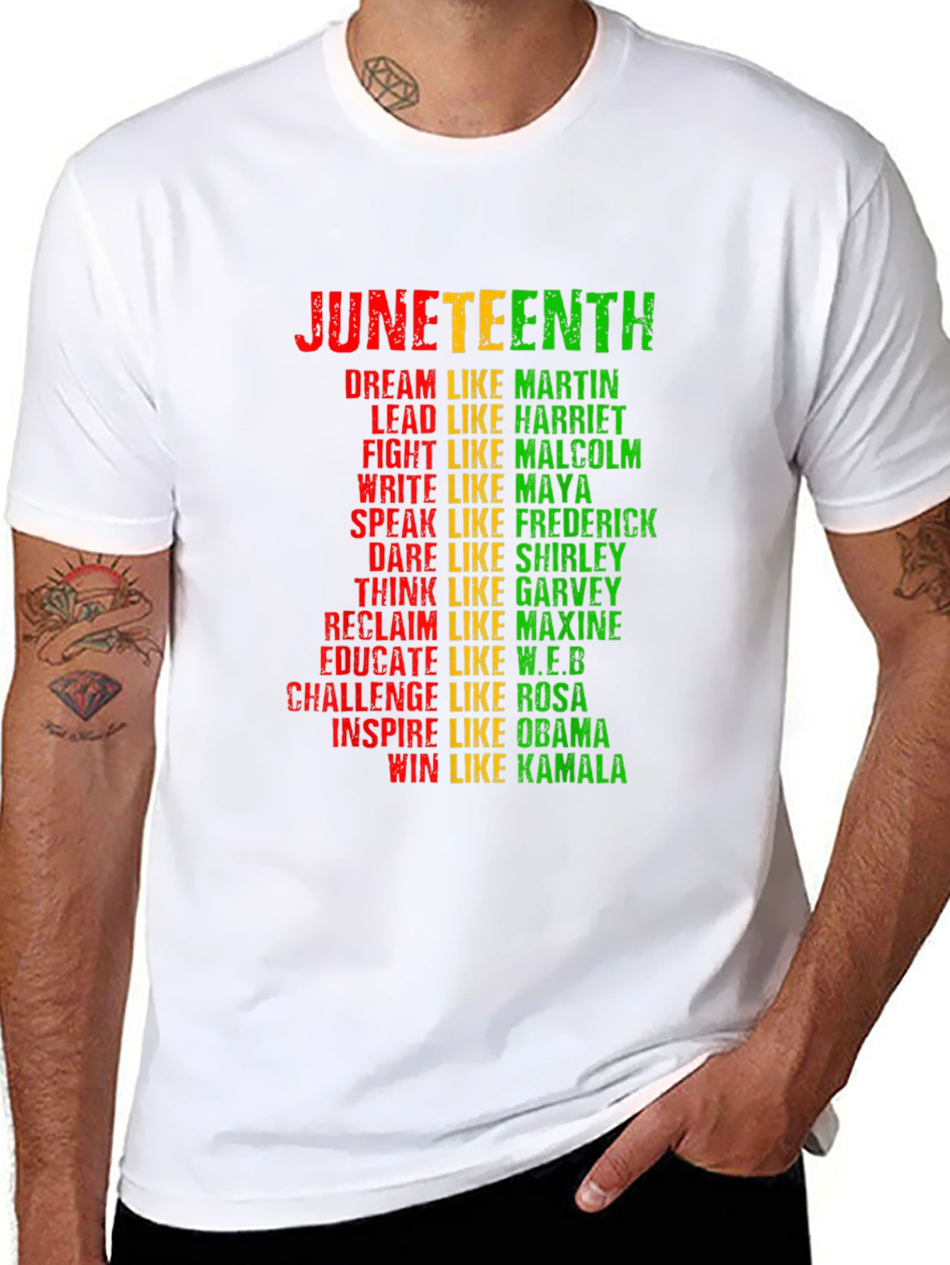 Juneteenth Dream Like Martin Graphic Tee