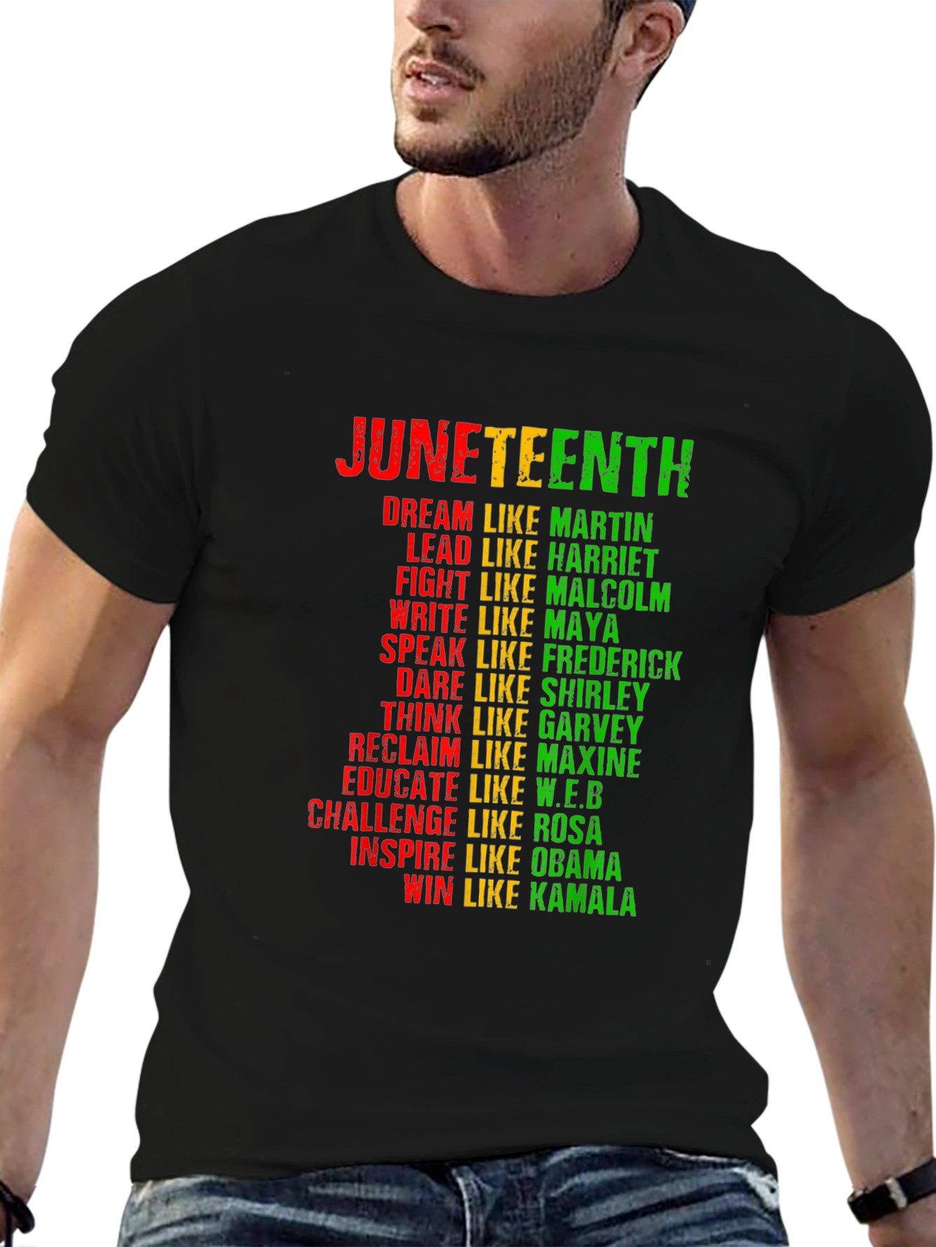 Juneteenth Dream Like Martin Graphic Tee
