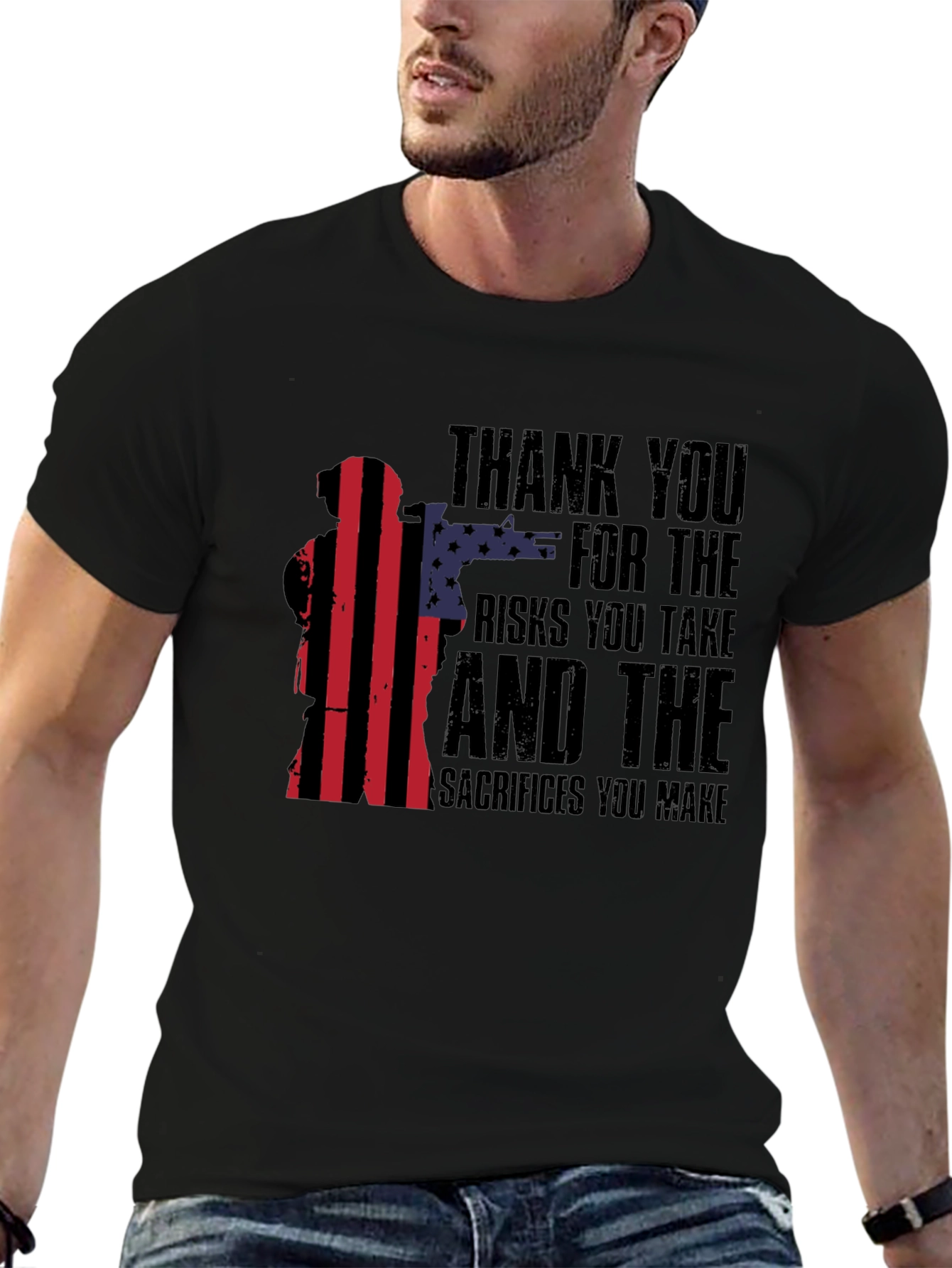 Patriotic Thank You T-Shirt