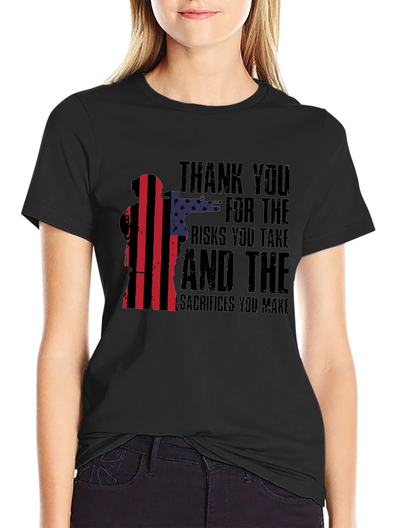 Patriotic Thank You T-Shirt