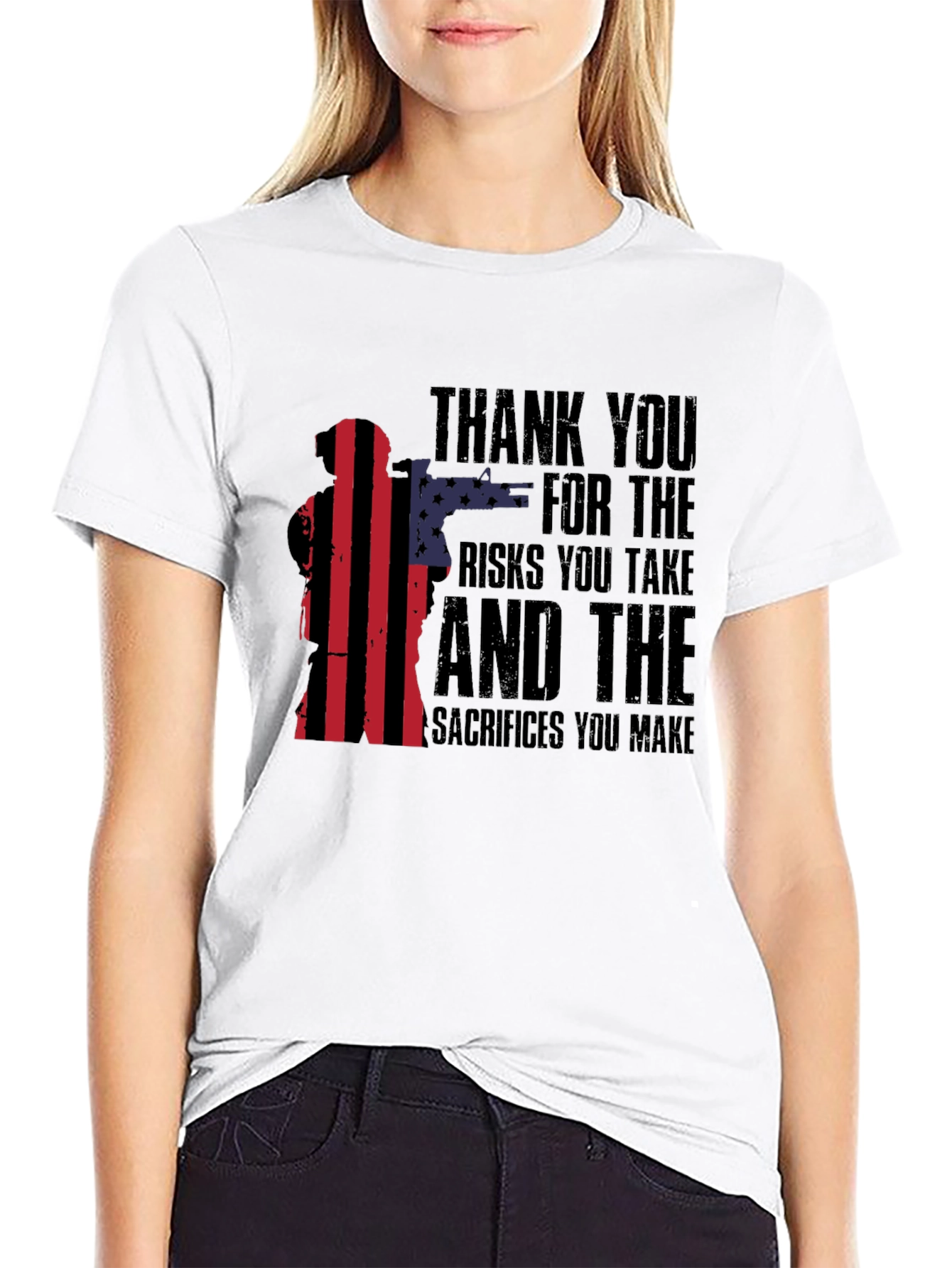 Patriotic Thank You T-Shirt