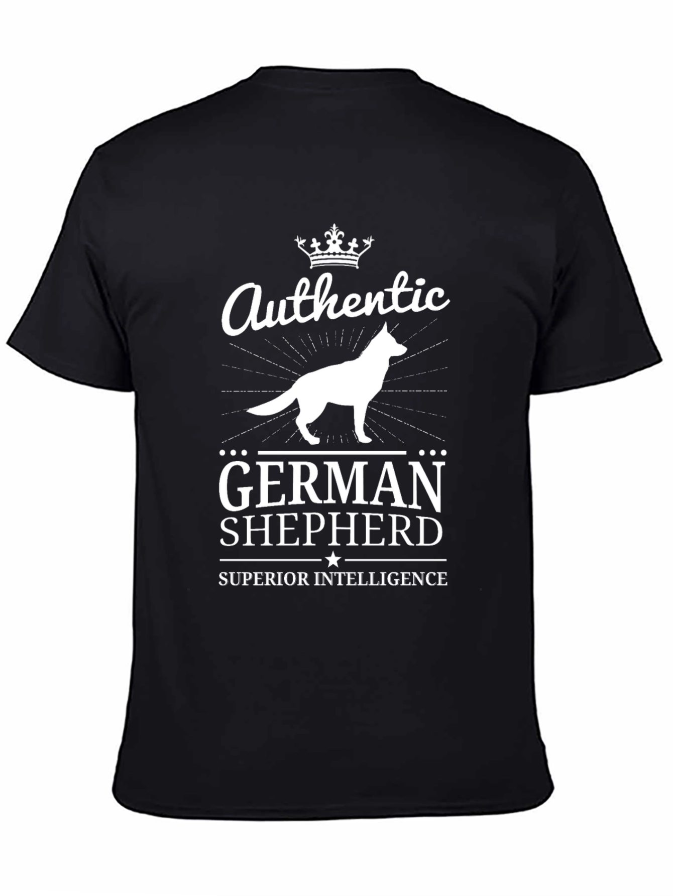 Authentic German Shepherd T-Shirt - Superior Intelligence