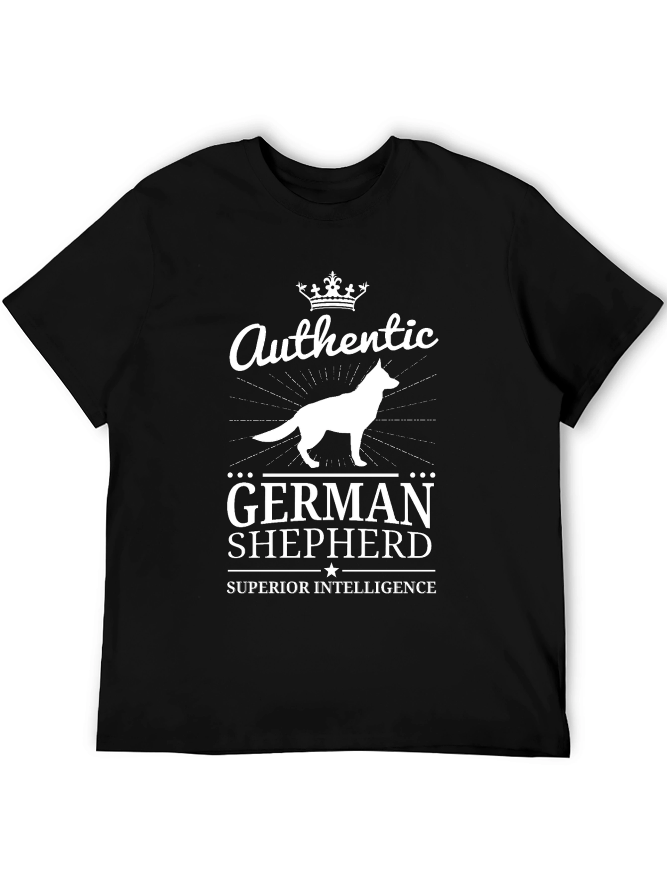 Authentic German Shepherd T-Shirt - Superior Intelligence