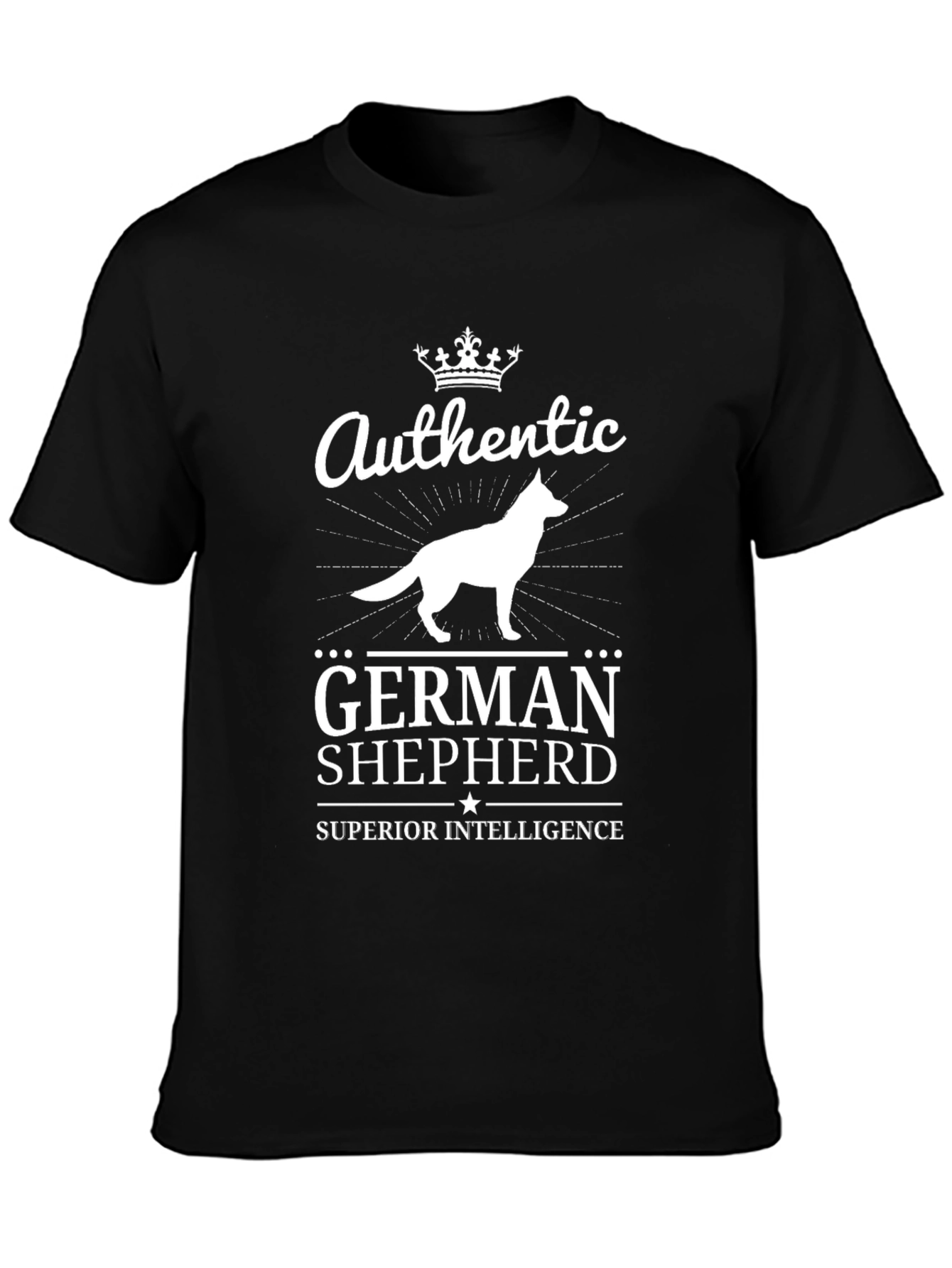 Authentic German Shepherd T-Shirt - Superior Intelligence