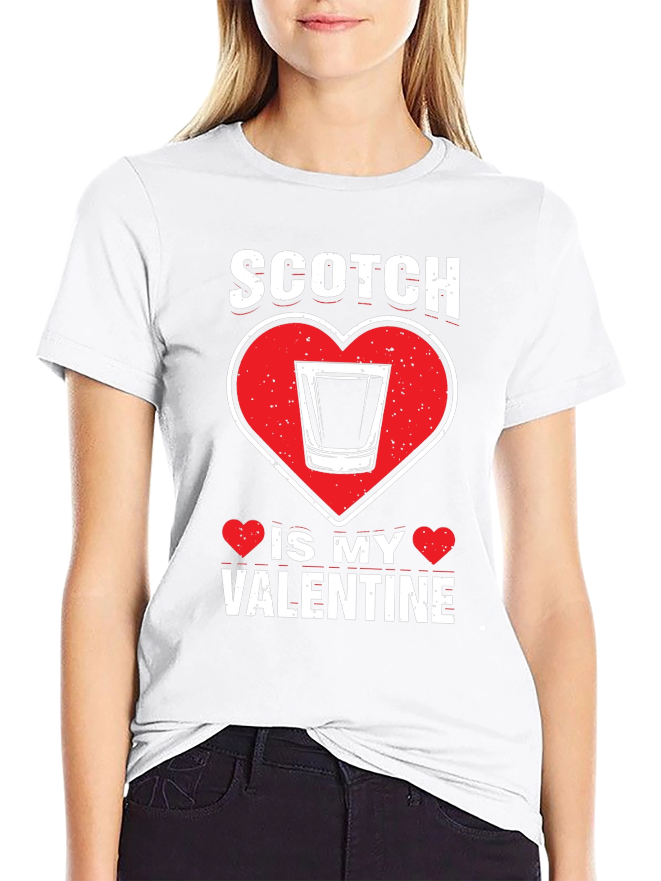 Scotch Valentines Day T-Shirt - Whiskey Lover Gift