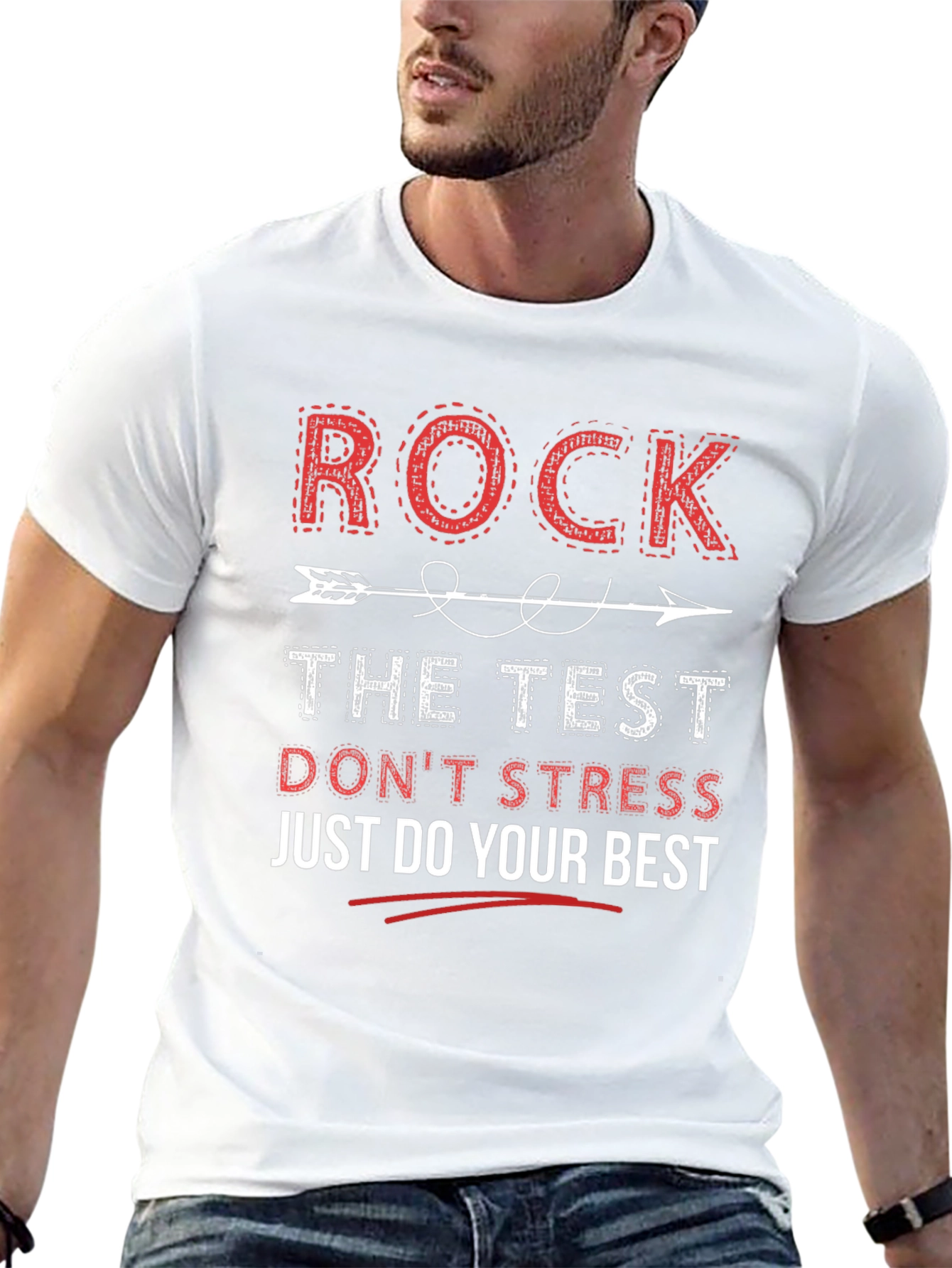 Rock The Test Motivational T-Shirt