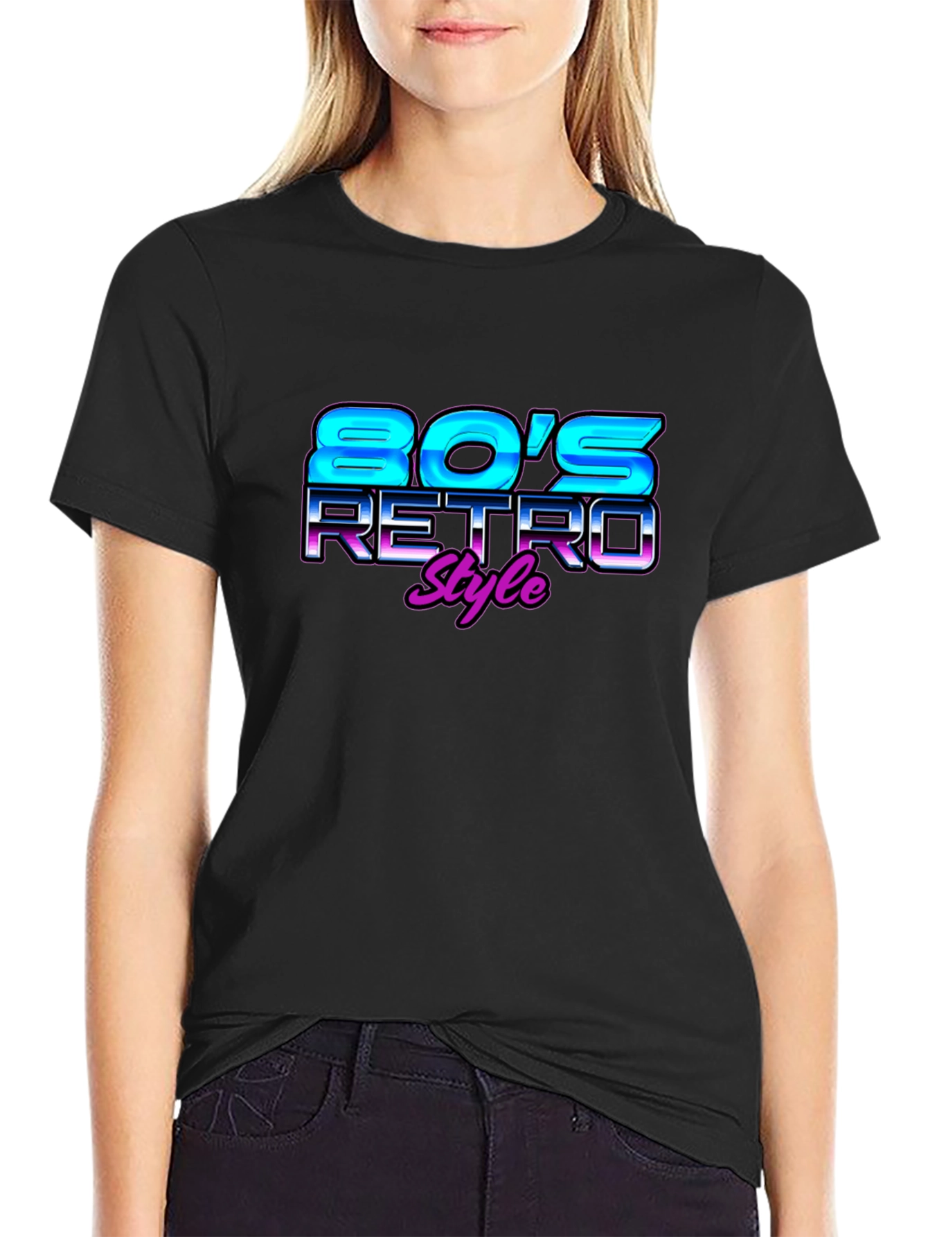 80s Retro Style Graphic T-Shirt