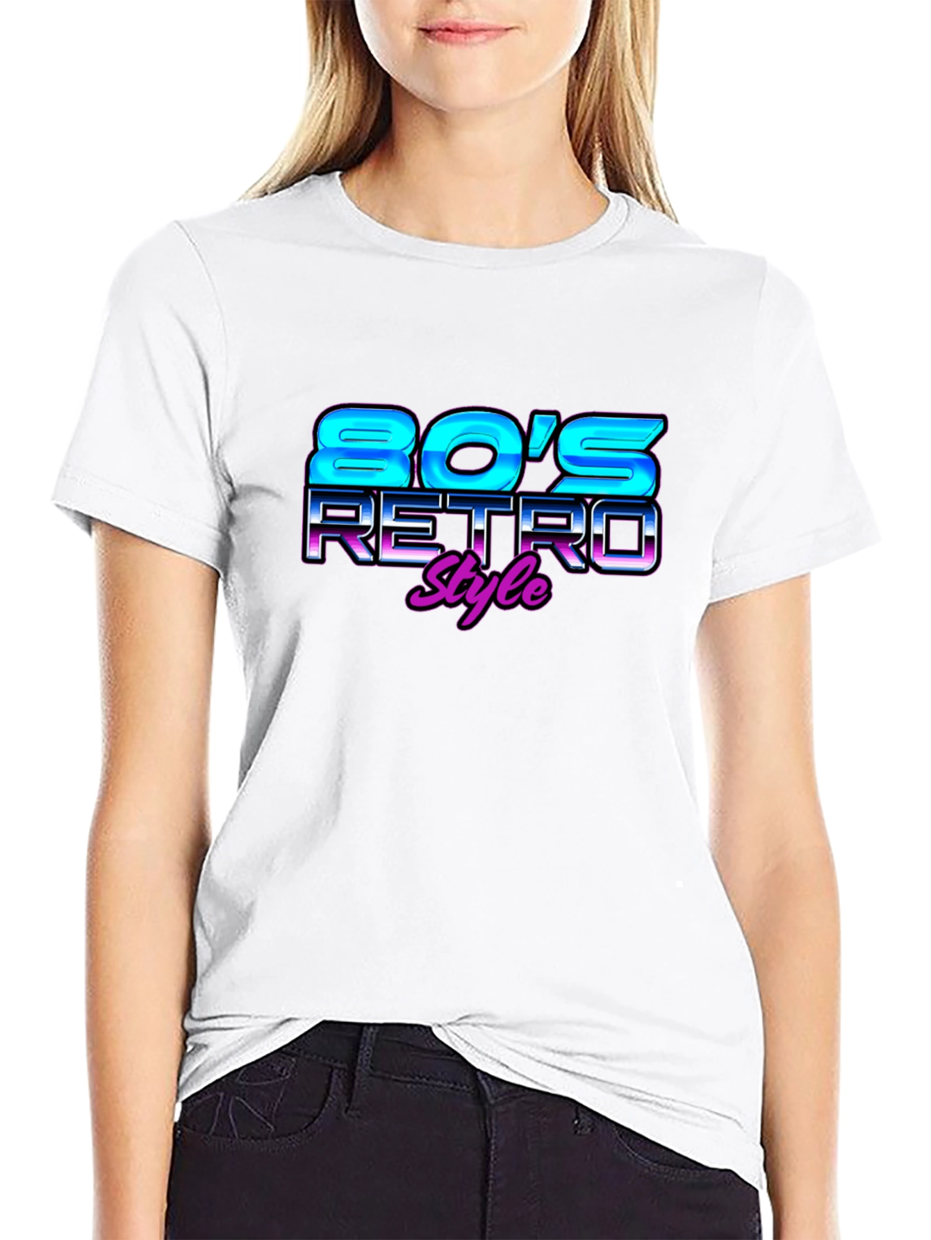 80s Retro Style Graphic T-Shirt