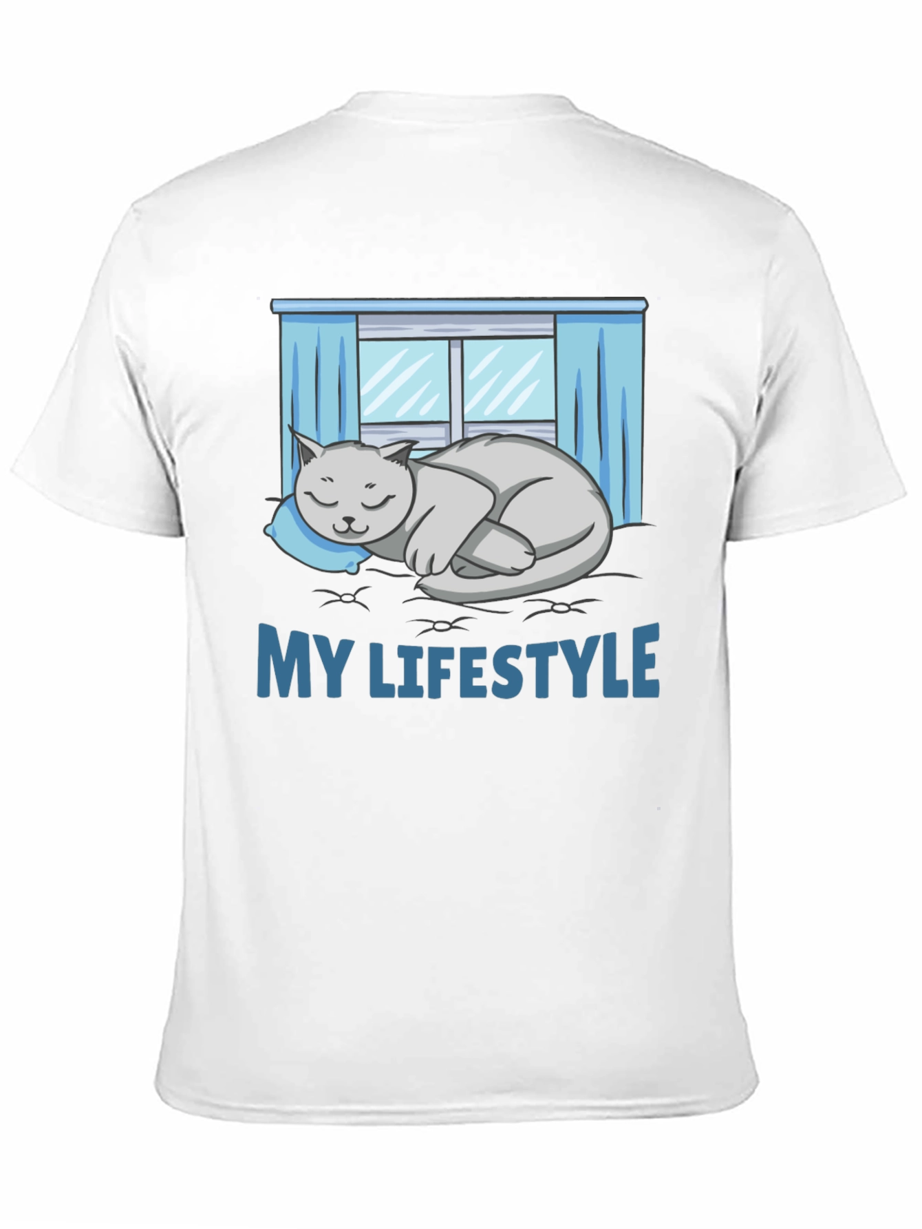 My Lifestyle Cat Nap T-Shirt - Relaxed Fit