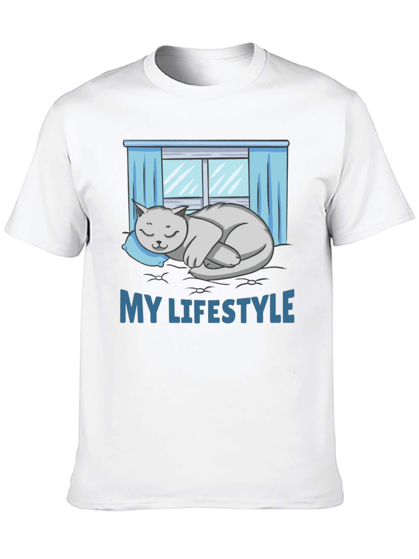 My Lifestyle Cat Nap T-Shirt - Relaxed Fit