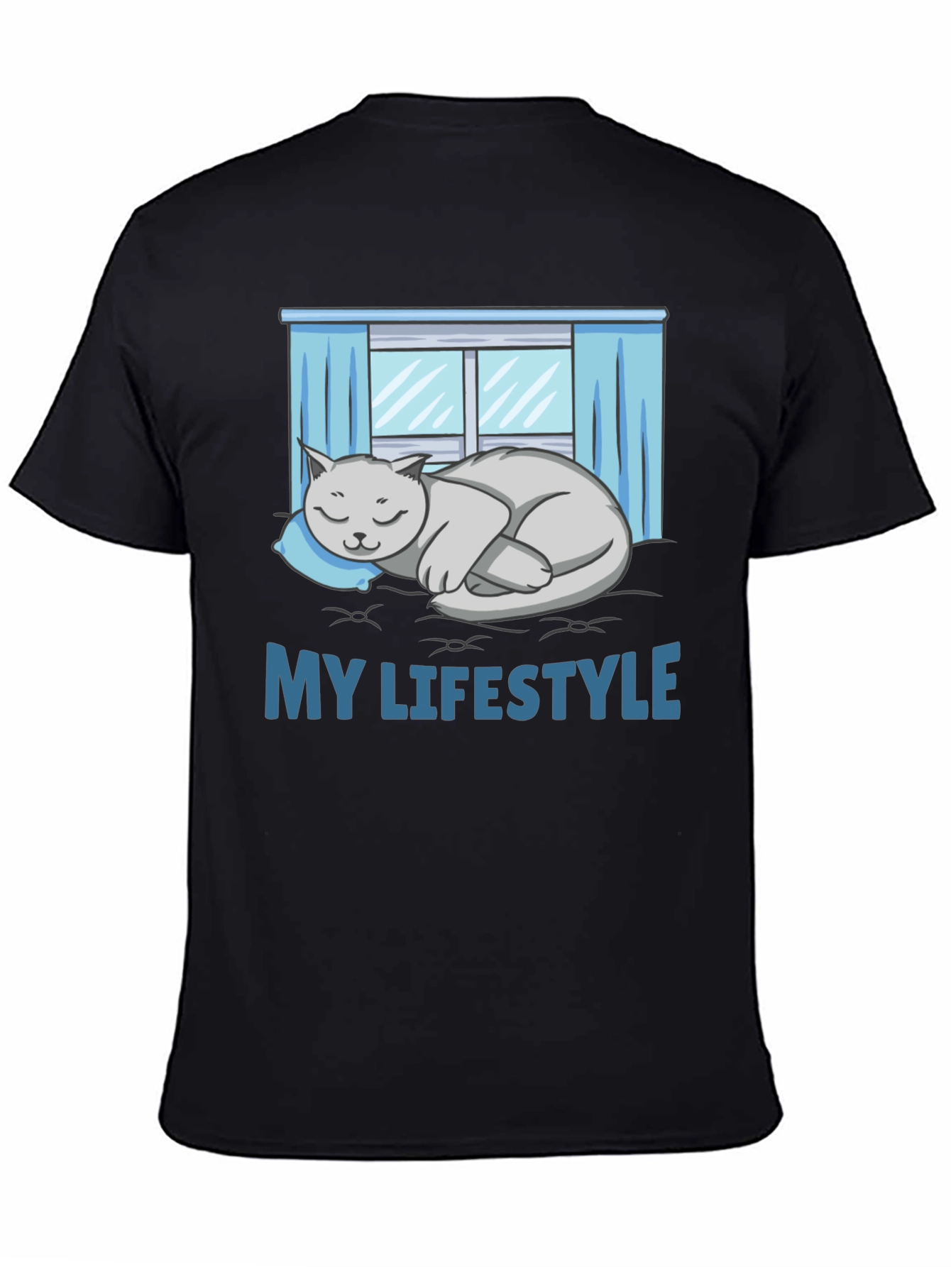 My Lifestyle Cat Nap T-Shirt - Relaxed Fit
