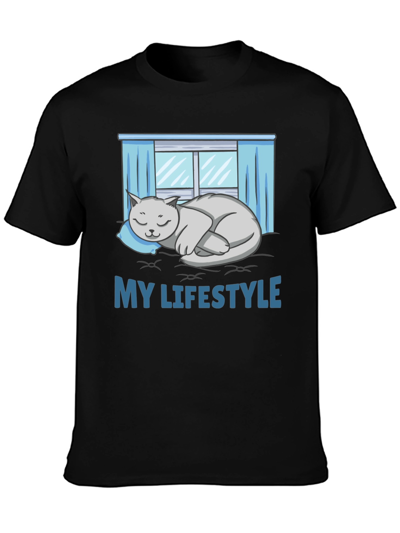 My Lifestyle Cat Nap T-Shirt - Relaxed Fit