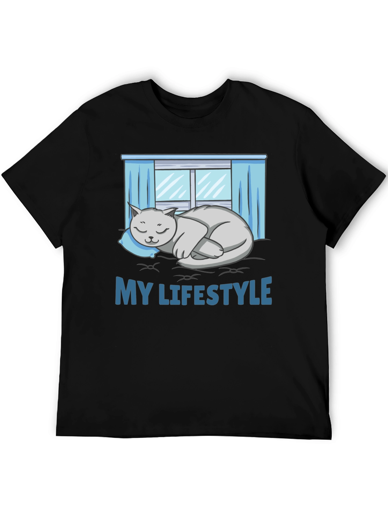 My Lifestyle Cat Nap T-Shirt - Relaxed Fit