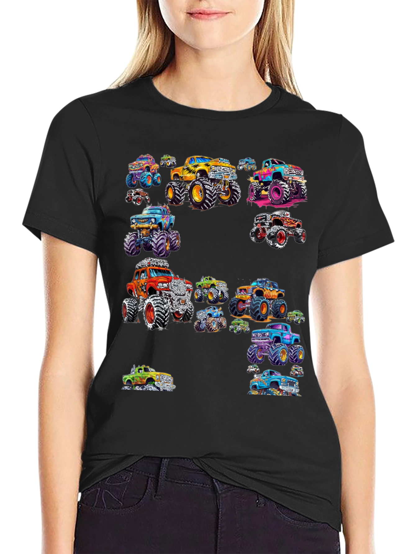 Monster Truck Rally Graphic T-Shirt