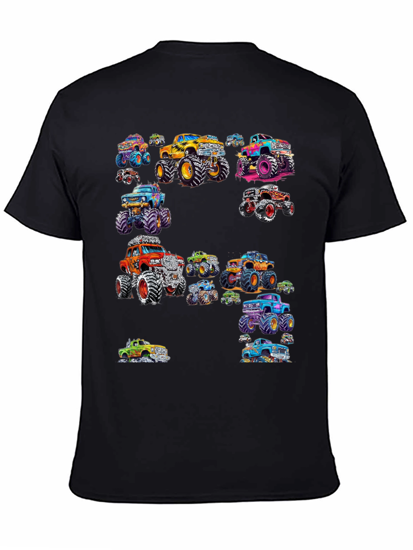 Monster Truck Rally Graphic T-Shirt