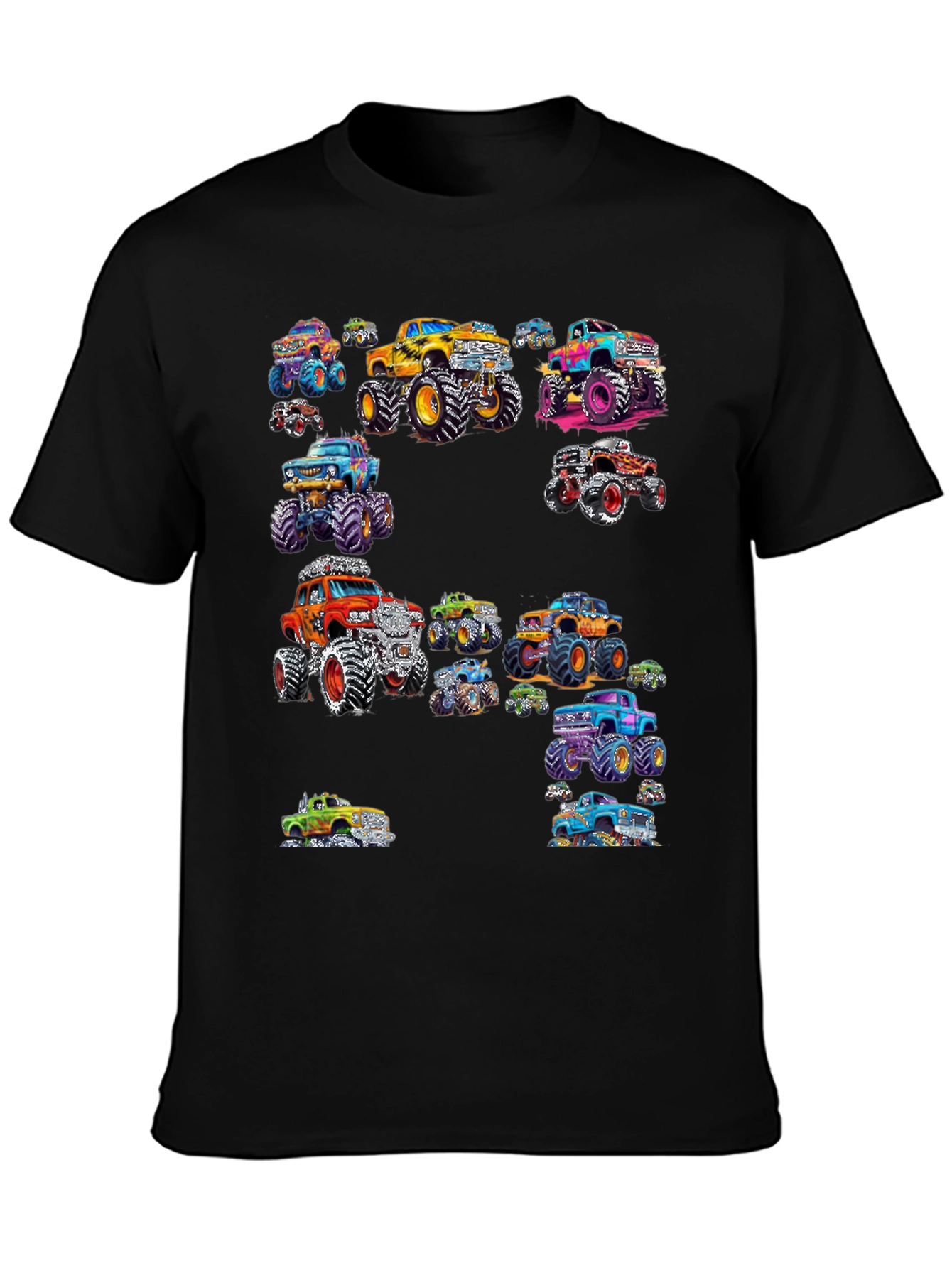 Monster Truck Rally Graphic T-Shirt